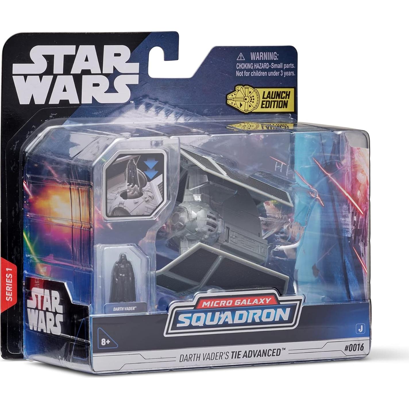 Caza Estelar TIE Avanzado Darth Vader Star Wars Micro Galaxy