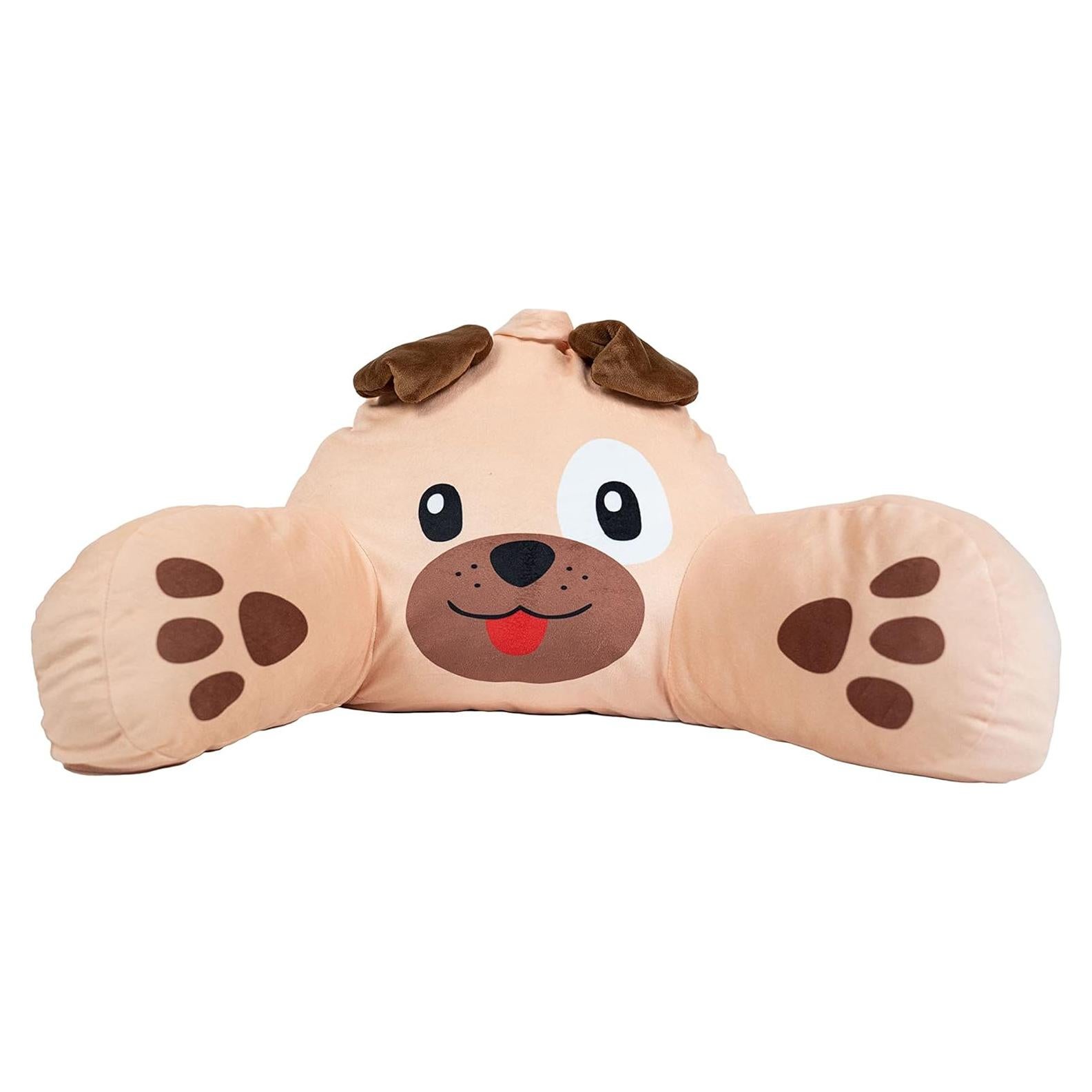 Cojín de Respaldo para Niños Unicornios y Robots 58x36cm