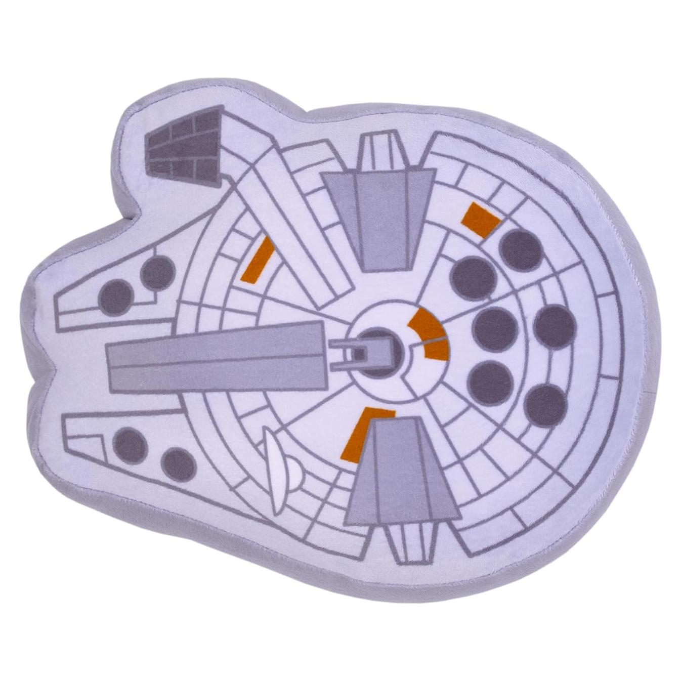 Almohada de cama Star Wars Halcón Milenario NoJo 33 cm