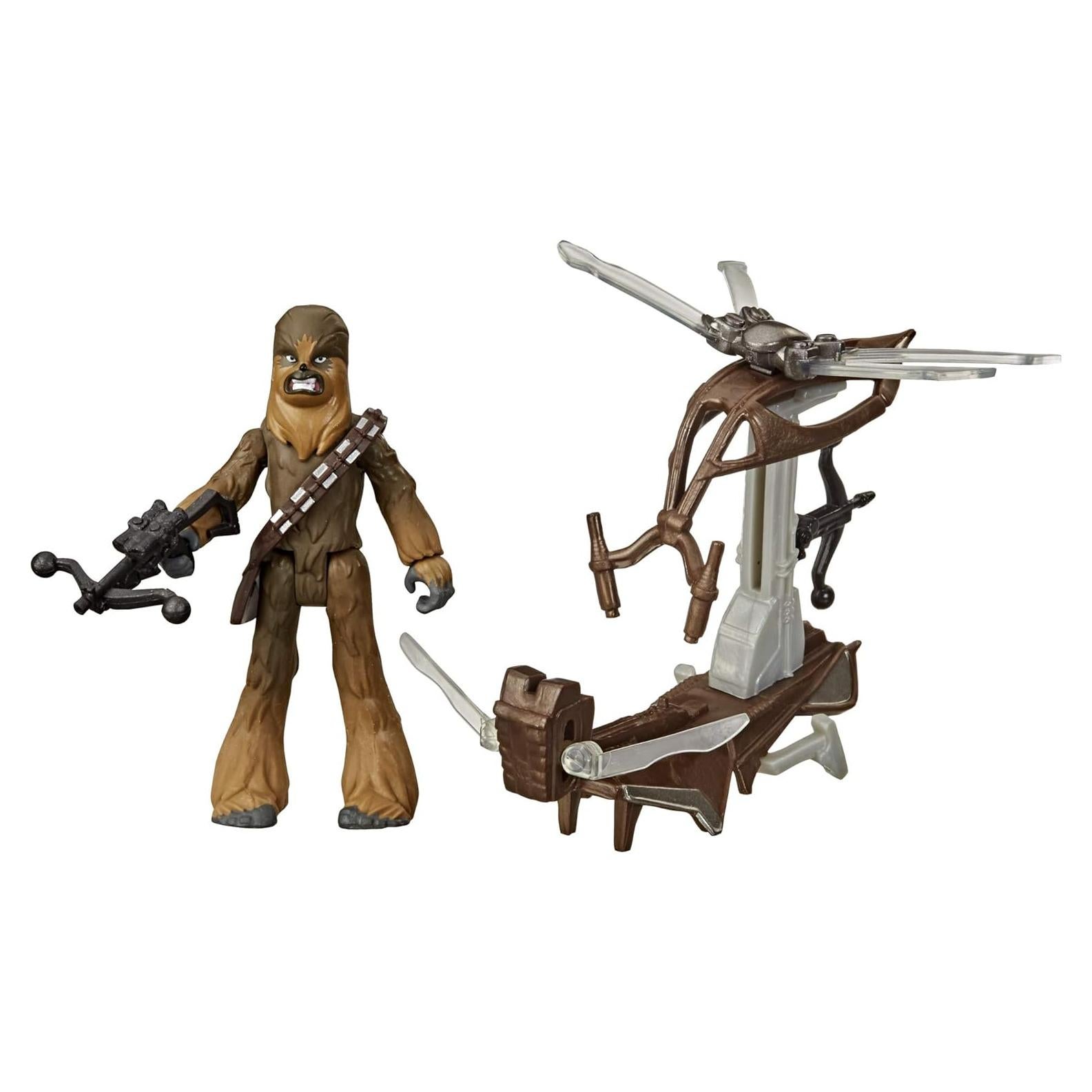 Figura y Vehículo Chewbacca Star Wars Mission Fleet 2.5"