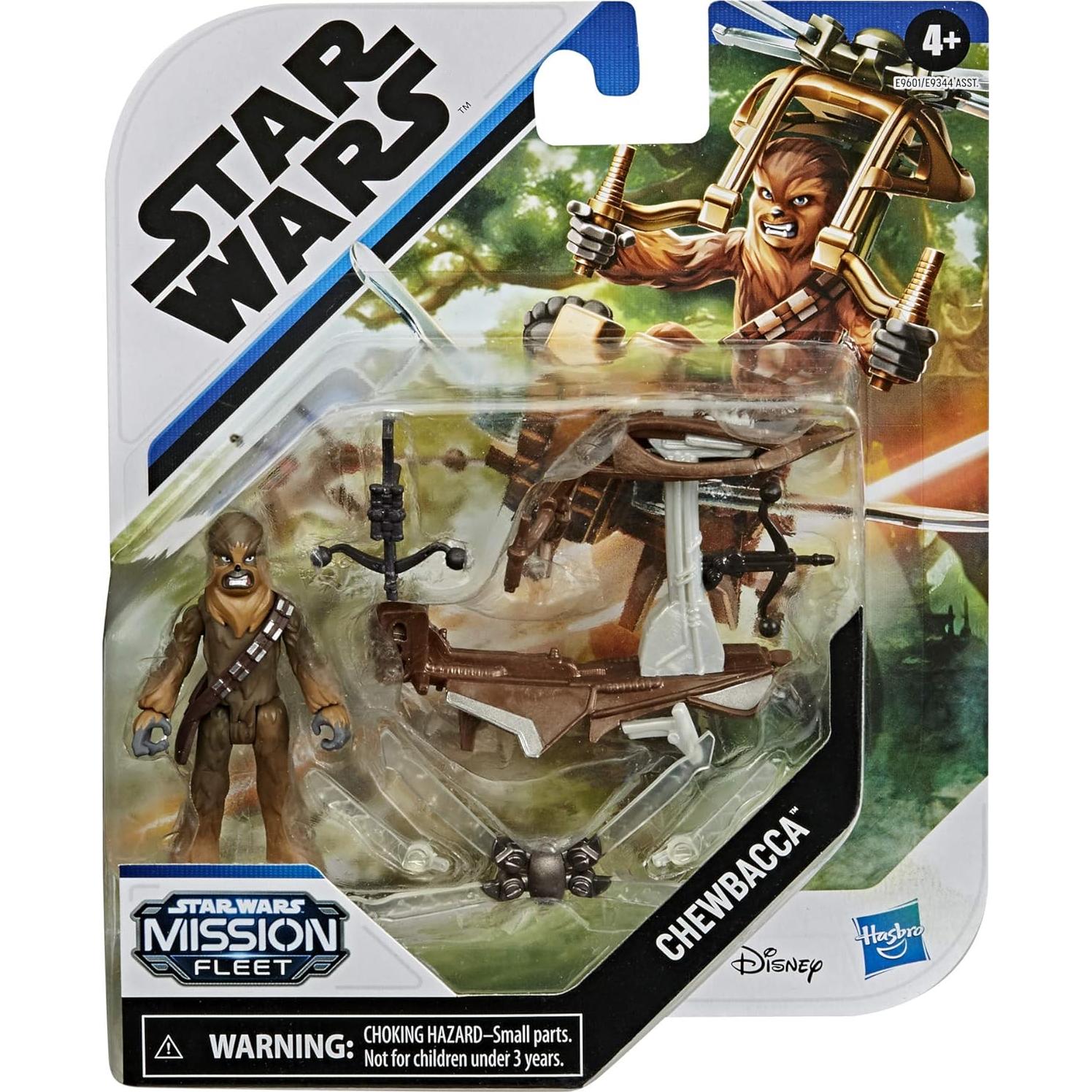 Figura y Vehículo Chewbacca Star Wars Mission Fleet 2.5"