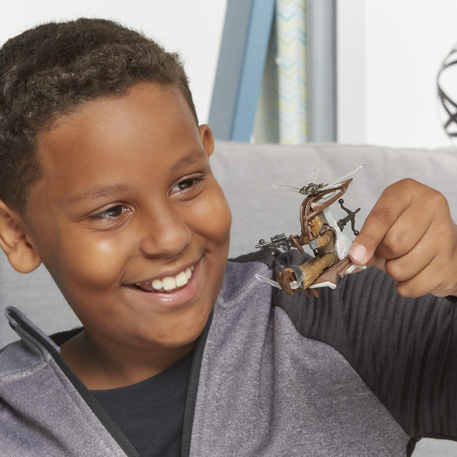 Figura y Vehículo Chewbacca Star Wars Mission Fleet 2.5"