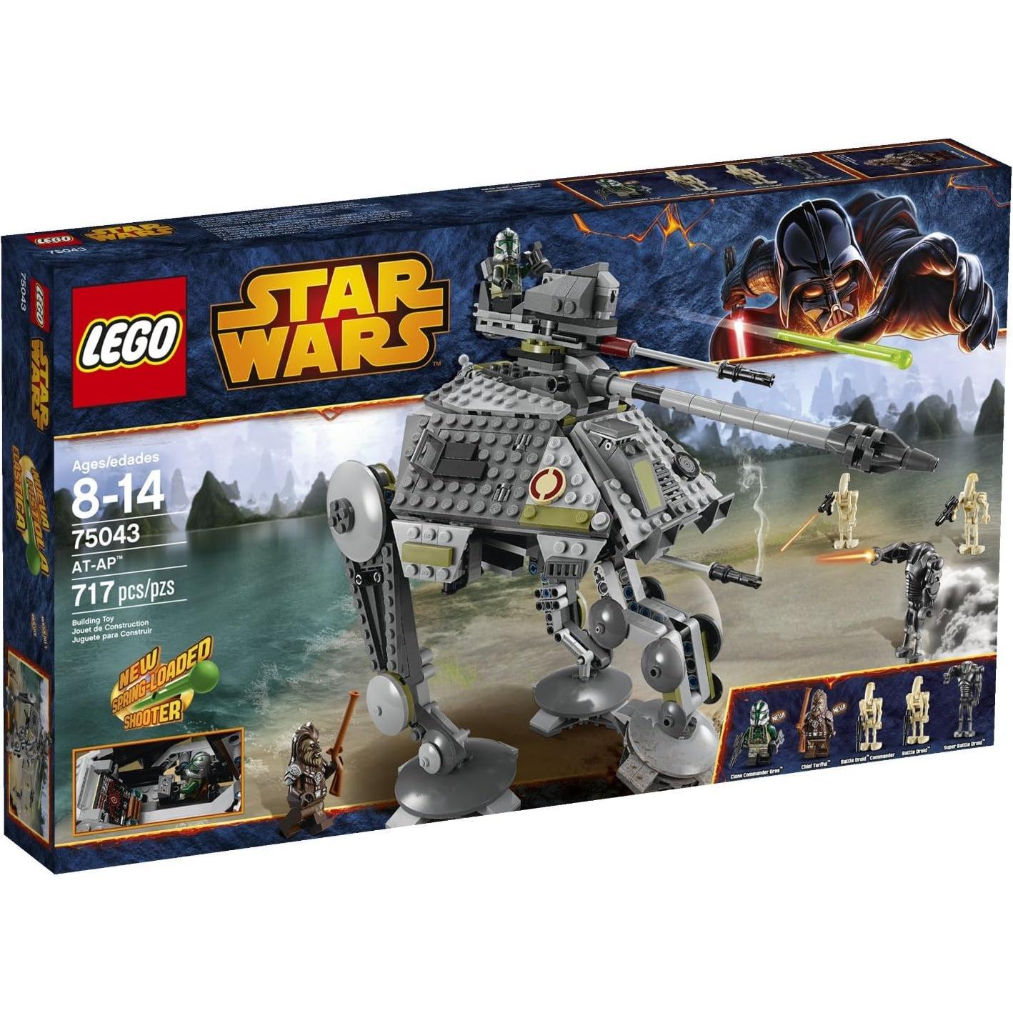 LEGO Star Wars AT-AP 75043 con minifiguras y accesorios
