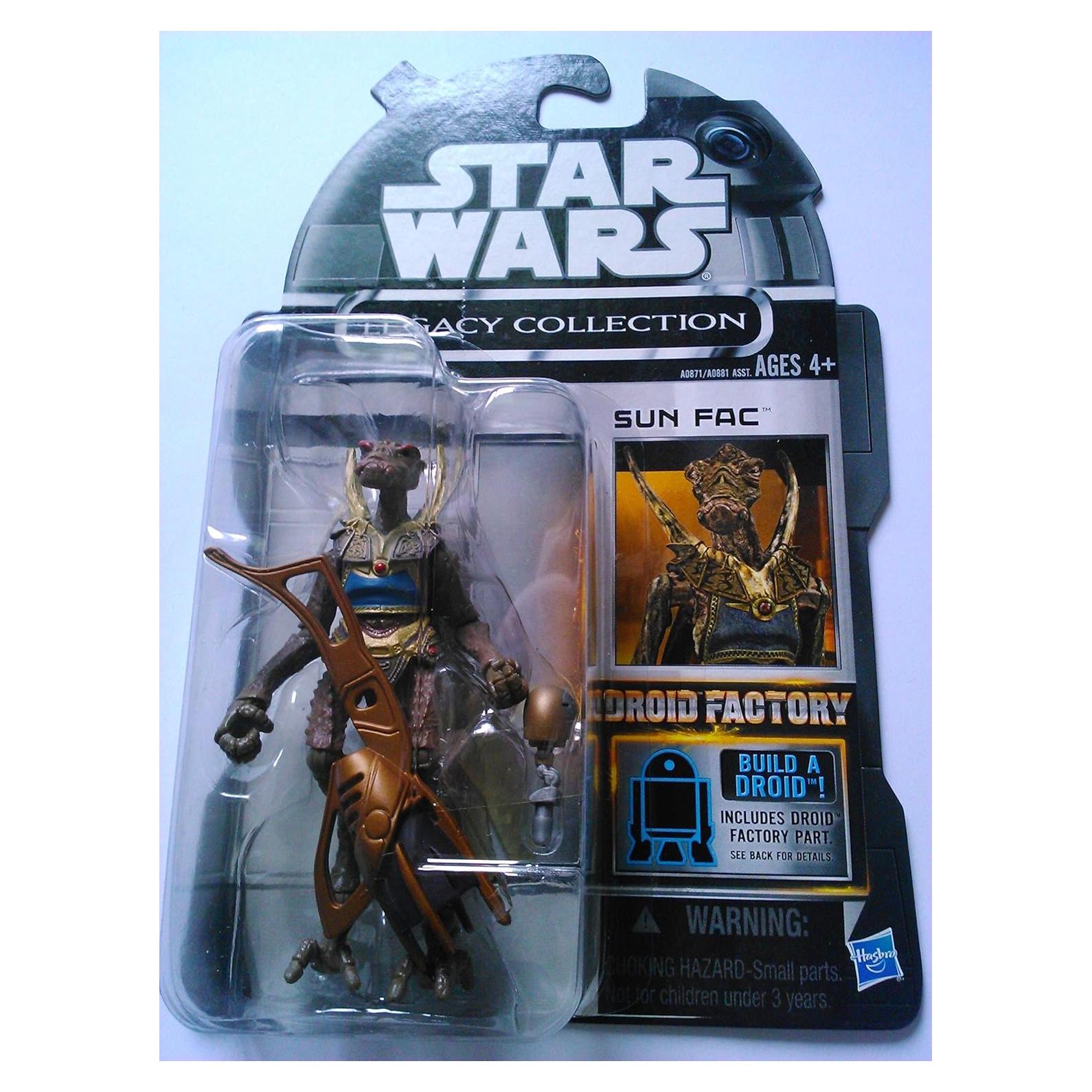 Figura Sun Fac Star Wars Legacy 21 cm con accesorios