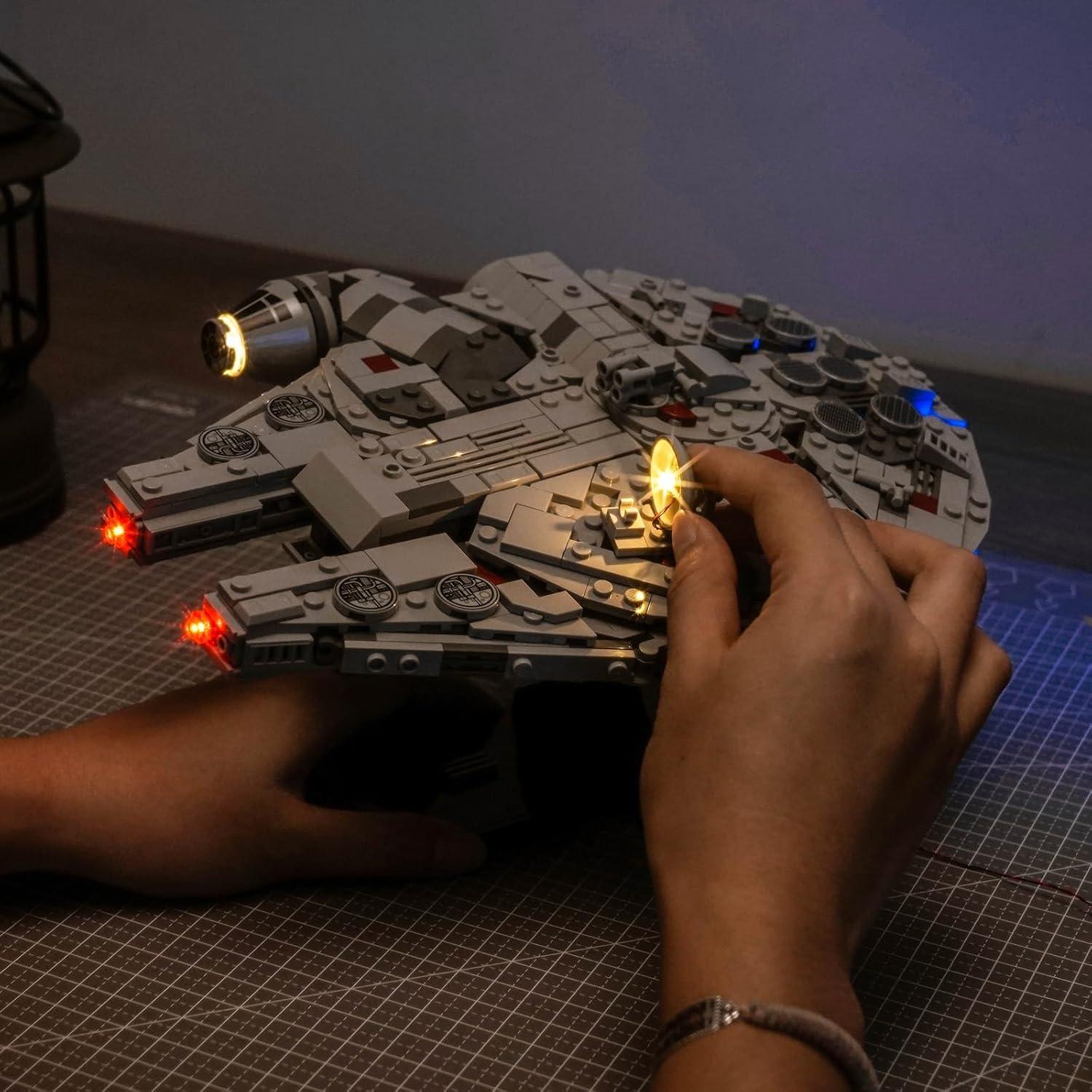 Kit de Luz LED Hilighting para Lego Halcón Milenario RC