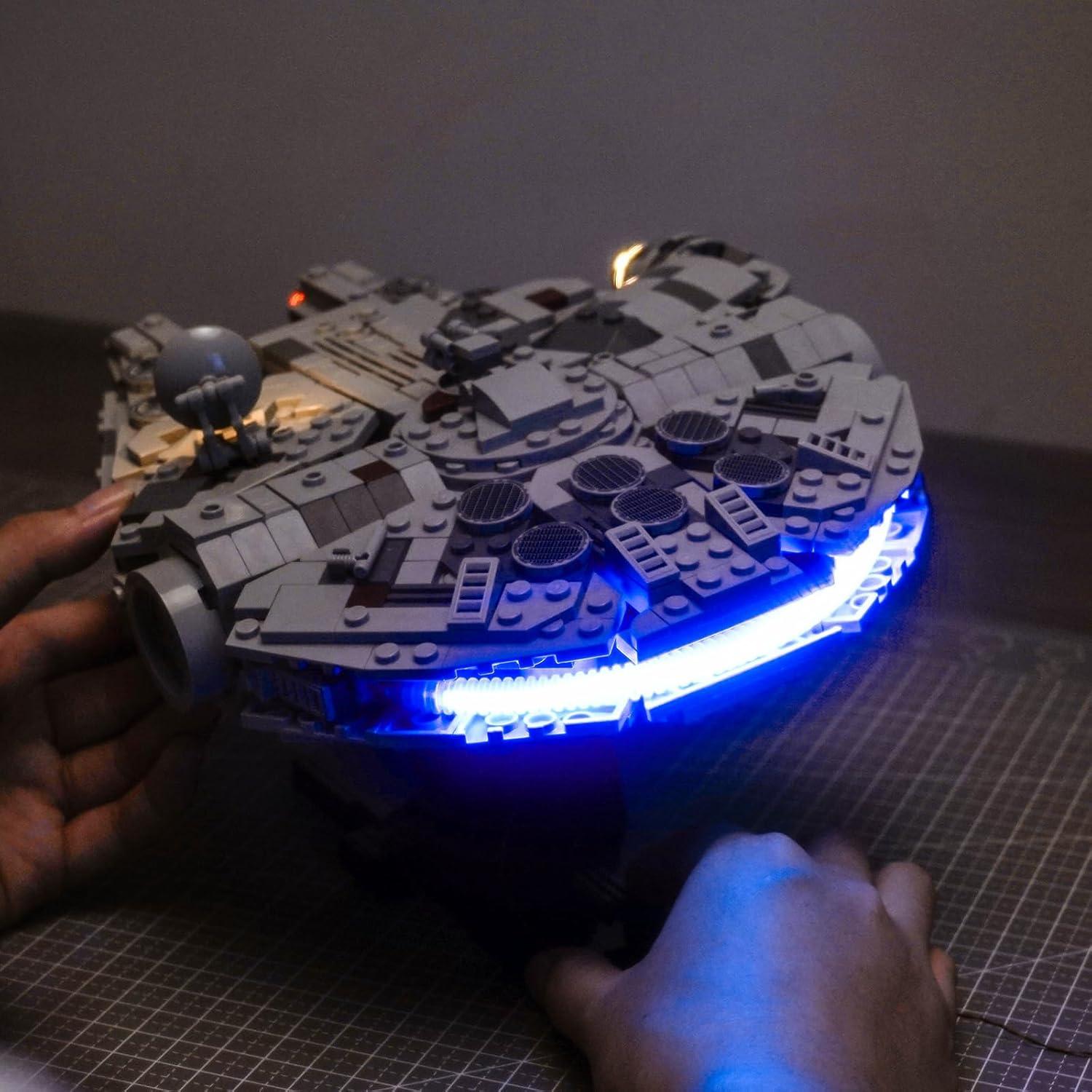 Kit de Luz LED Hilighting para Lego Halcón Milenario RC