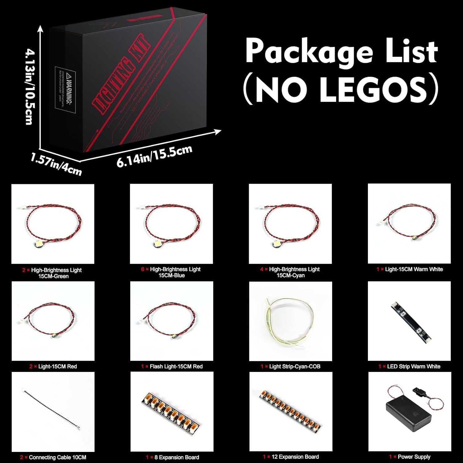 Kit de Iluminación LED Brickshining para LEGO 75375