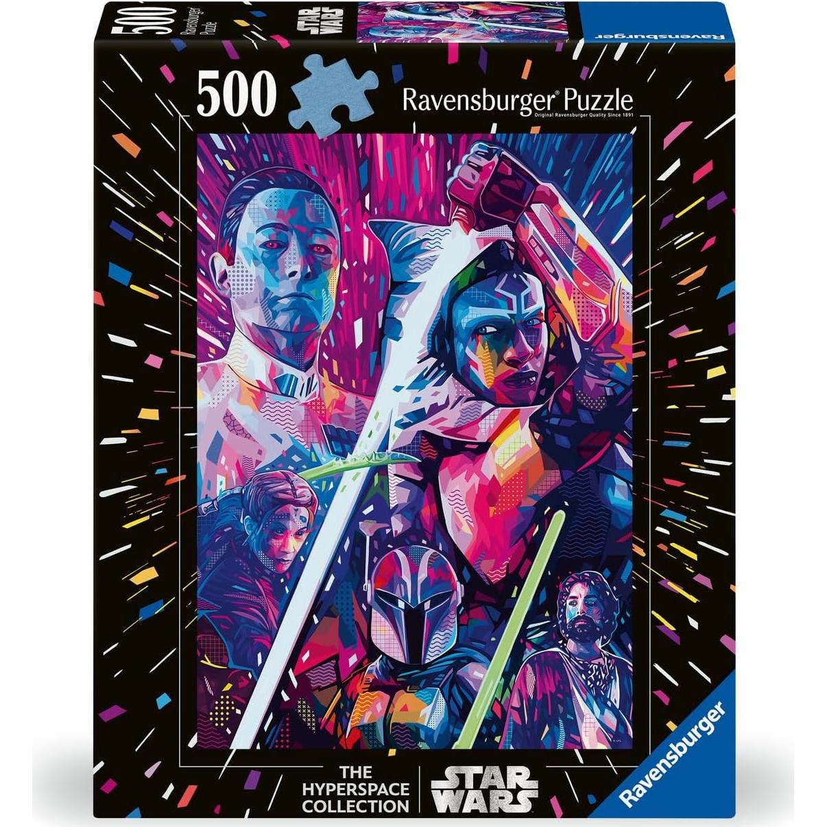 Rompecabezas Ravensburger Star Wars Ahsoka 500 Piezas Grande