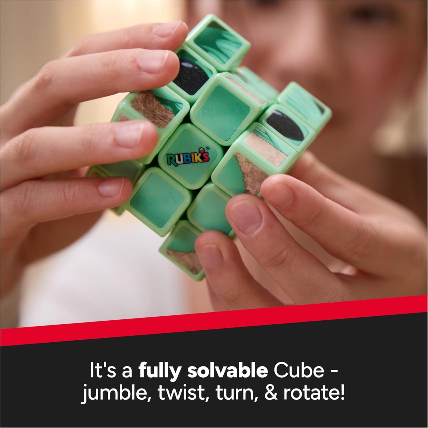 Cubo de Rubik Star Wars Grogu 3x3 con exhibidor - Spin Master