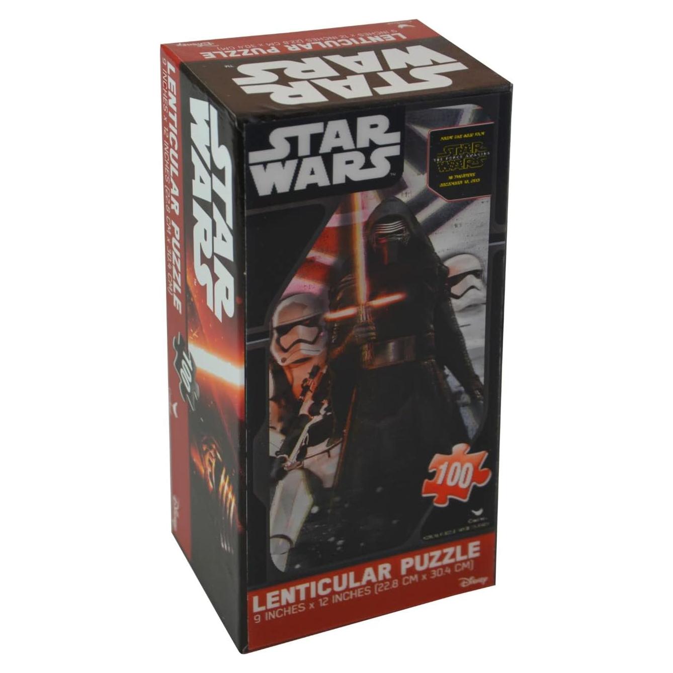 Rompecabezas Lenticular Star Wars Disney 100 Piezas 22.8x30.4cm