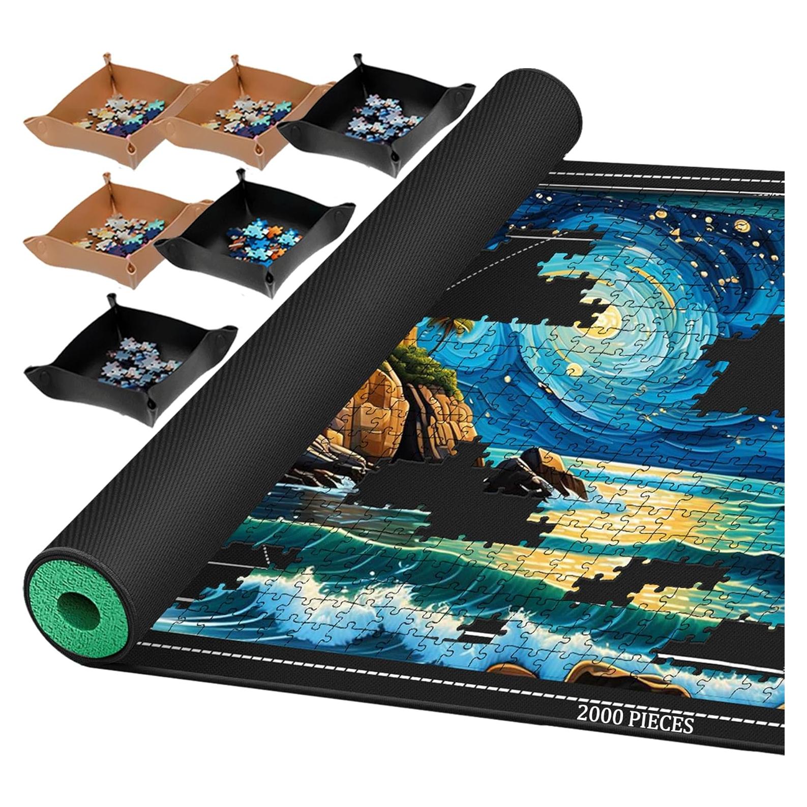 Alfombrilla para Rompecabezas Pohxev 121.9x78.7 cm hasta 2000 piezas