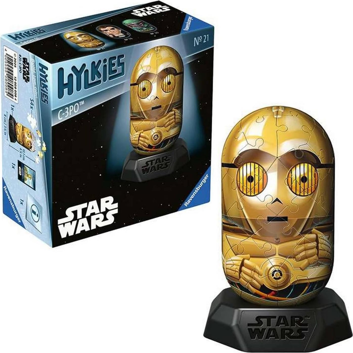 Figura Coleccionable Hylkies C-3PO Star Wars - Ravensburger