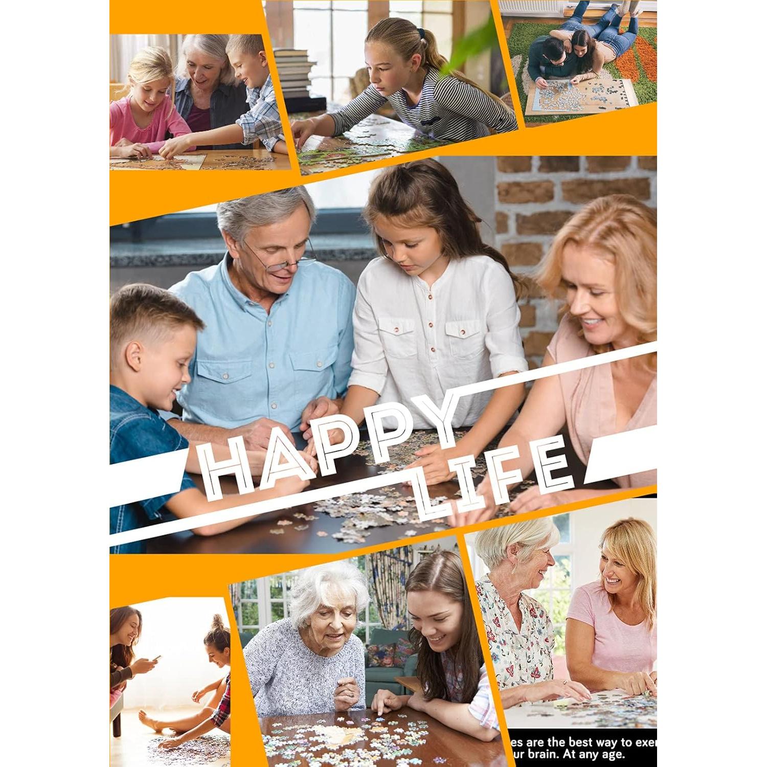 Rompecabezas de Madera 1000 Piezas DALUOHAOQI 50x75 cm