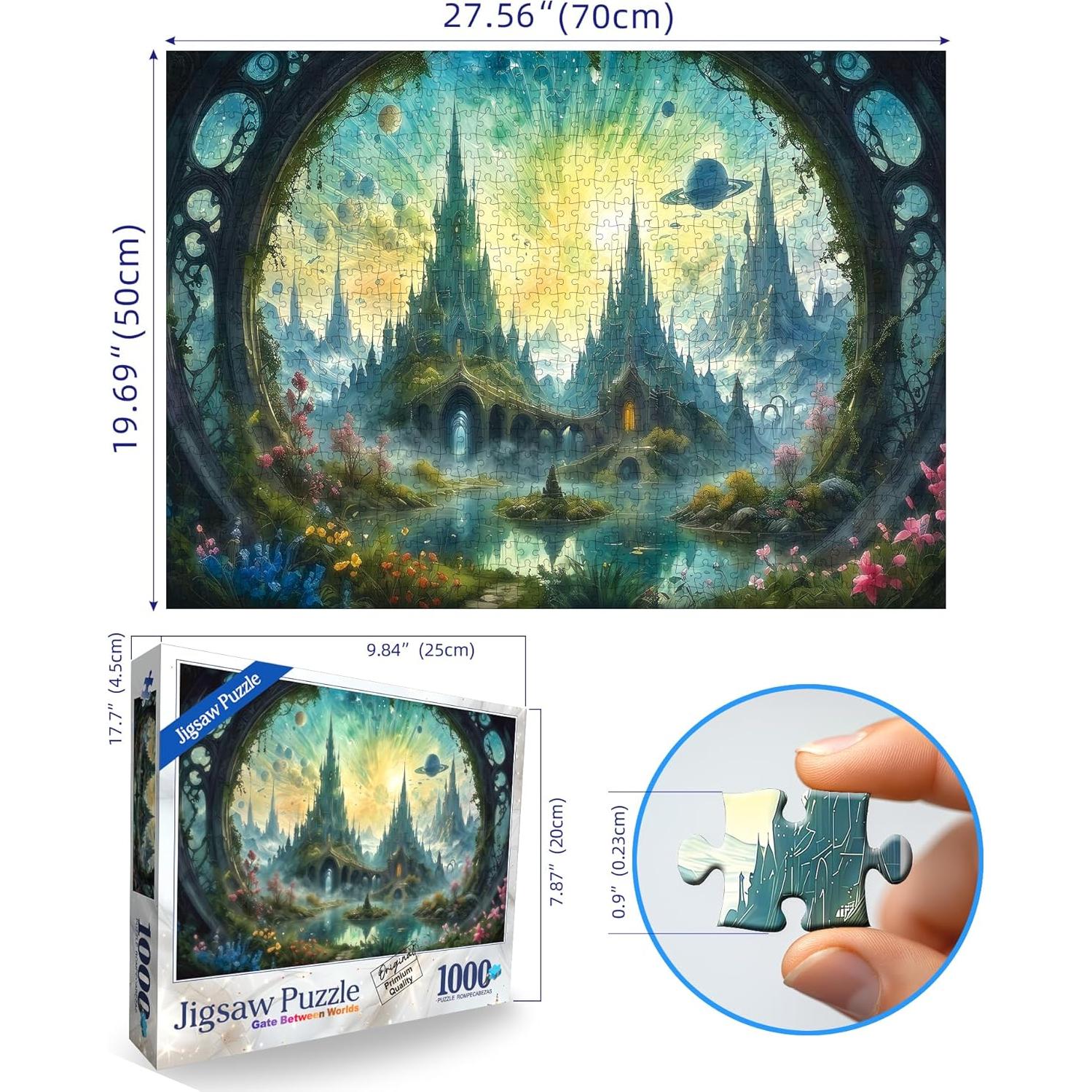 Rompecabezas de Ciencia Ficción Miniwan 1000 Piezas 70x50 cm