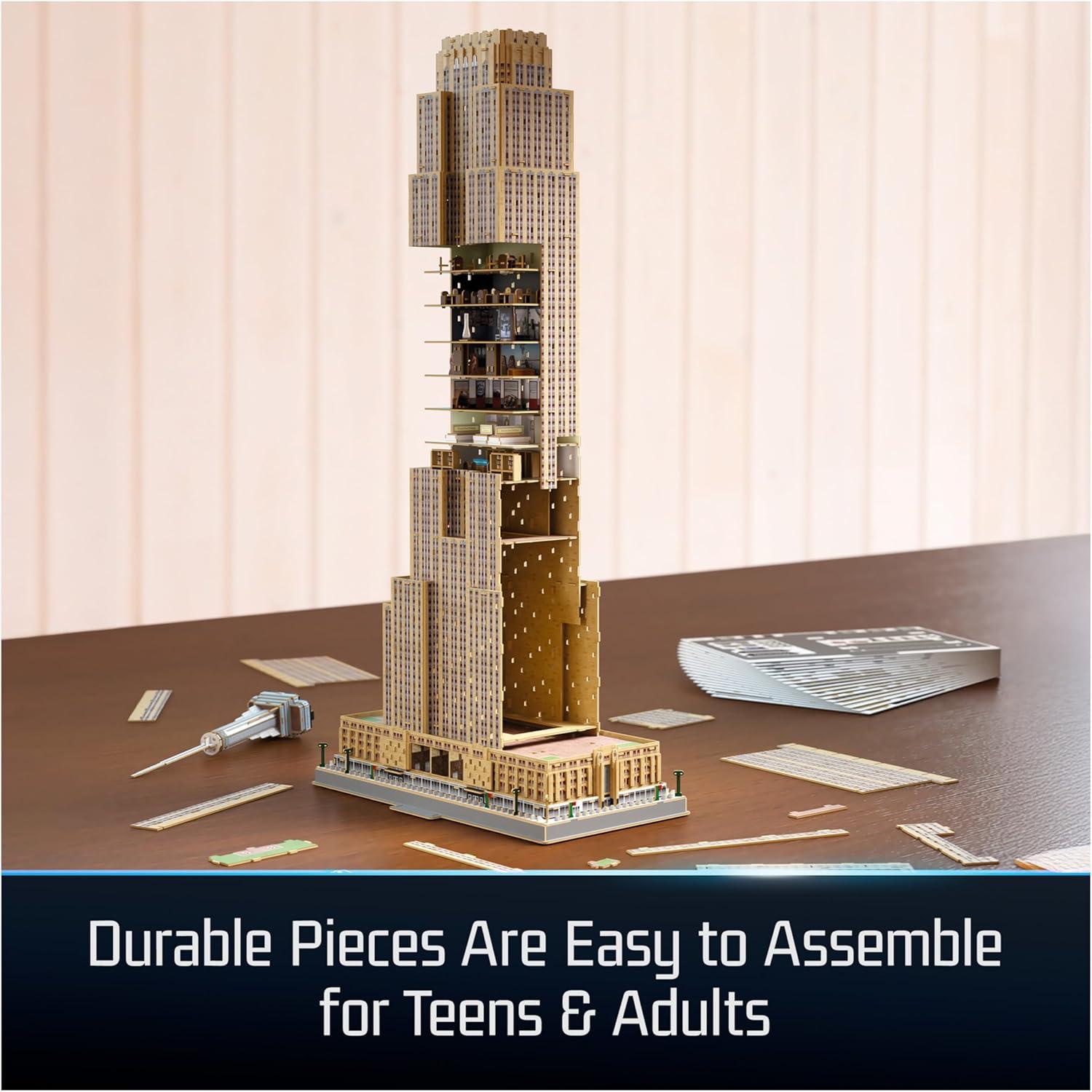 Kit Modelo 3D Edificio Empire State Spin Master 479 Piezas