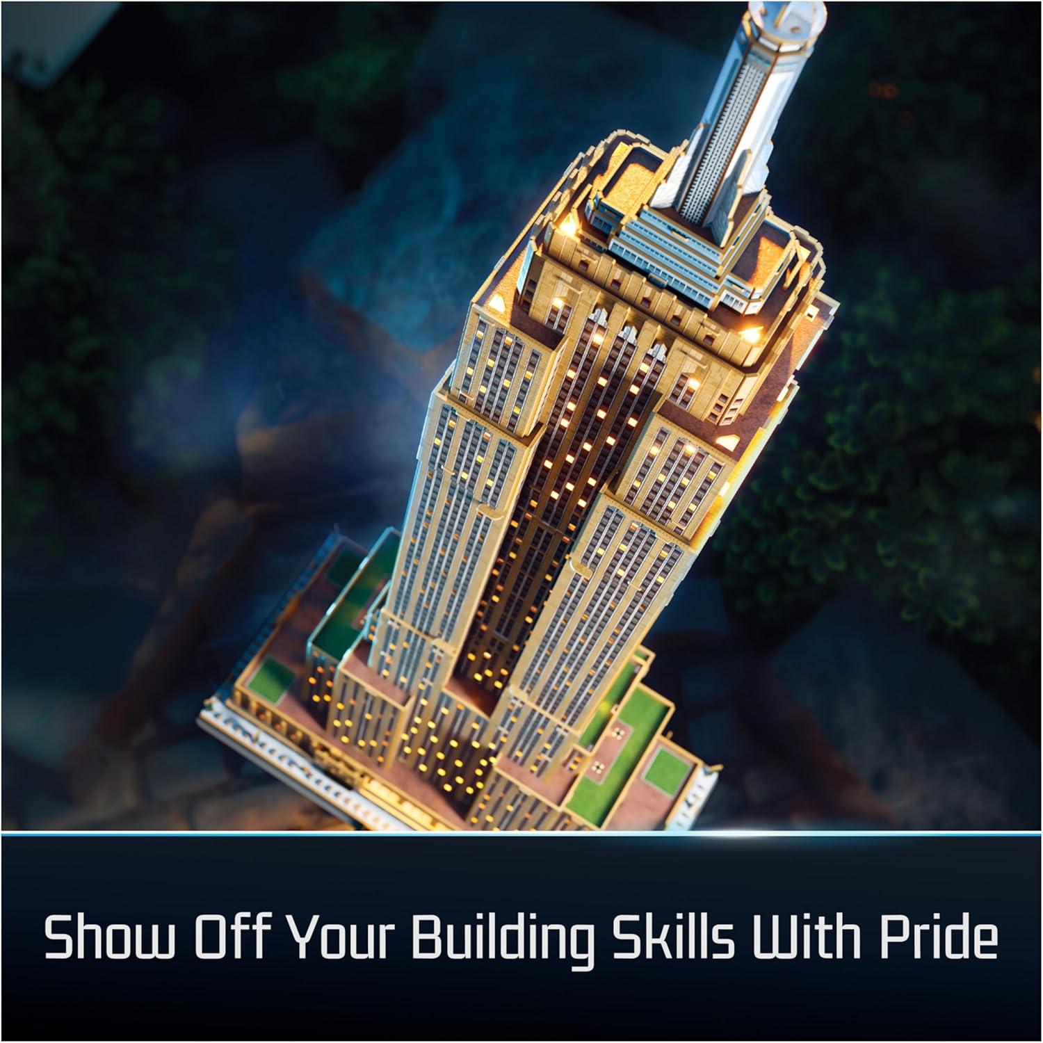 Kit Modelo 3D Edificio Empire State Spin Master 479 Piezas