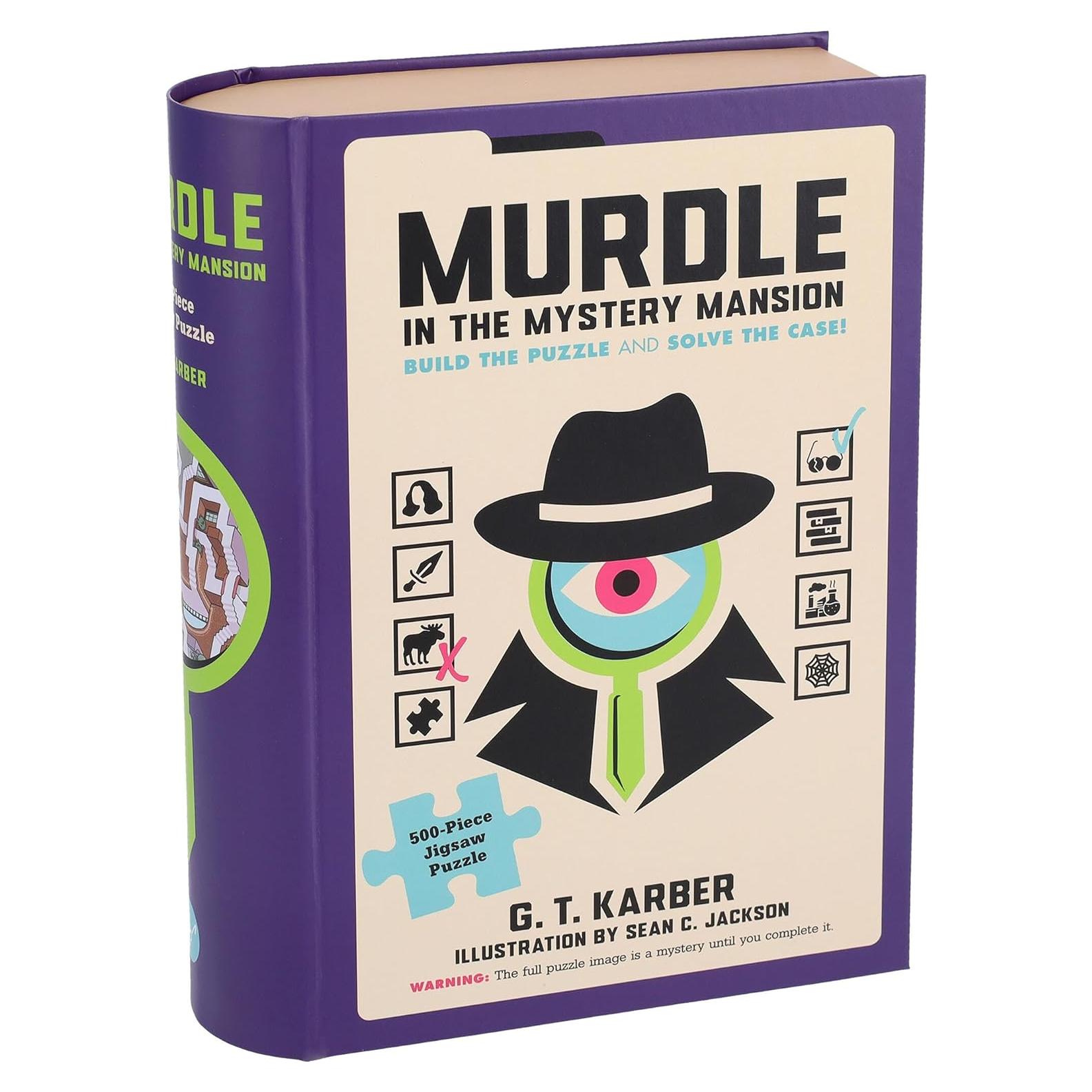 Rompecabezas Murdle 500 Piezas - Misterio en la Mansión
