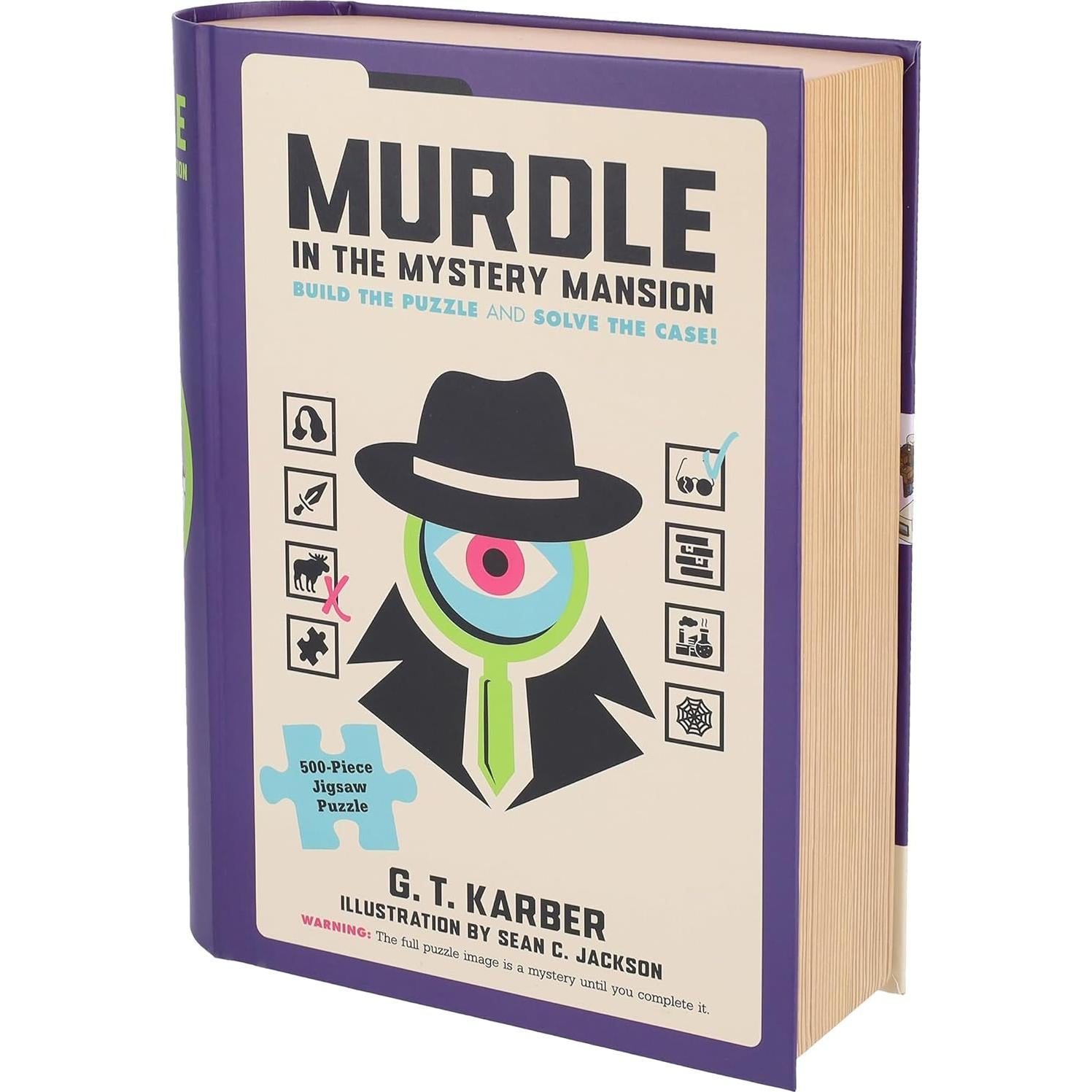 Rompecabezas Murdle 500 Piezas - Misterio en la Mansión