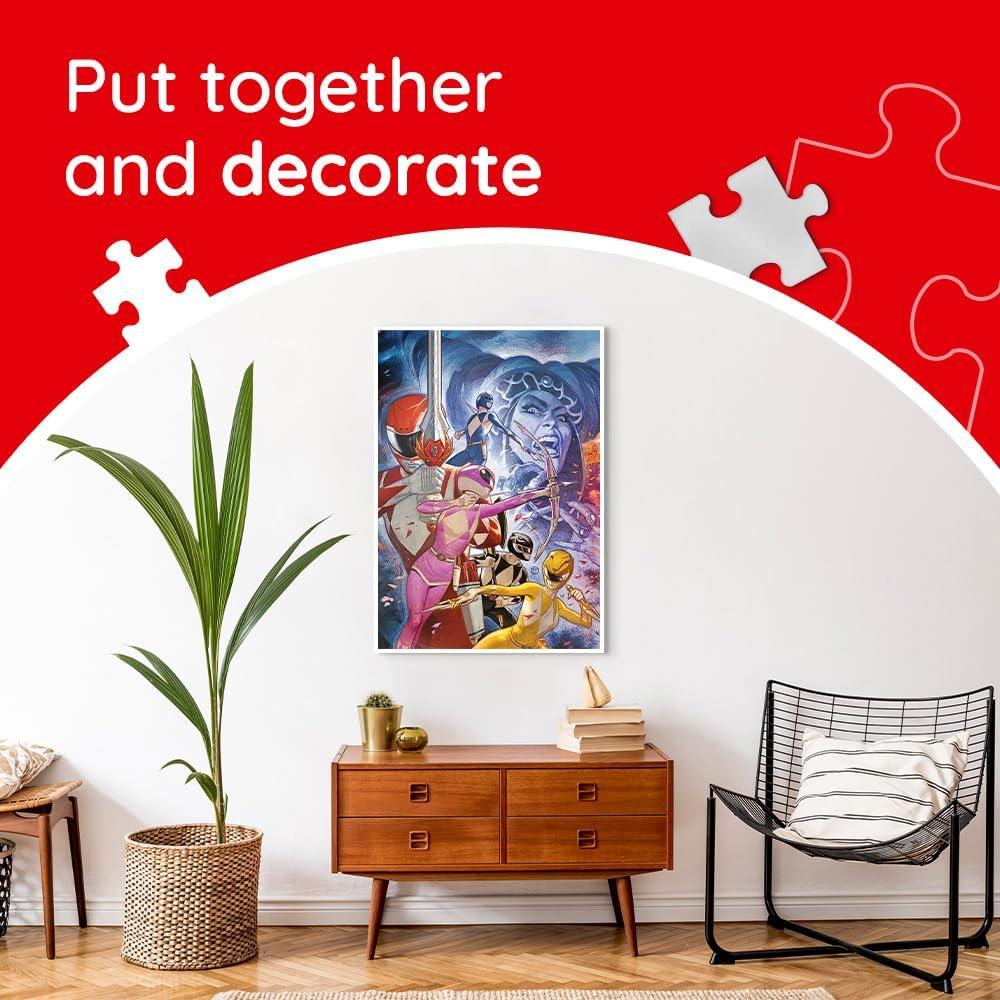 Set de Rompecabezas Trefl 13500 Piezas Star Wars + 1000 Piezas Power Rangers