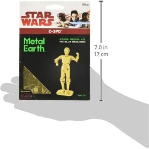 Rompecabezas 3D Metal C-3PO Star Wars Profesor PUZZLE