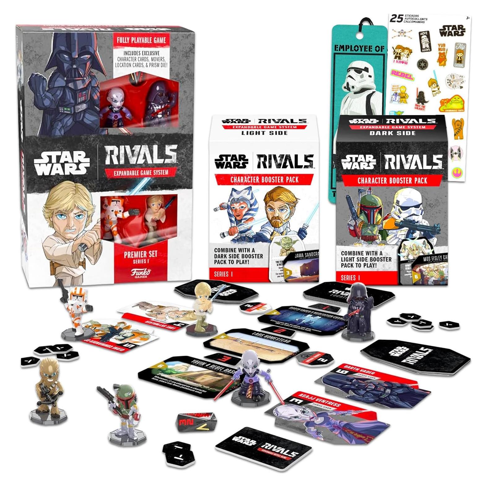 Juego de Mesa Star Wars Rivales con Expansiones - 3 Piezas