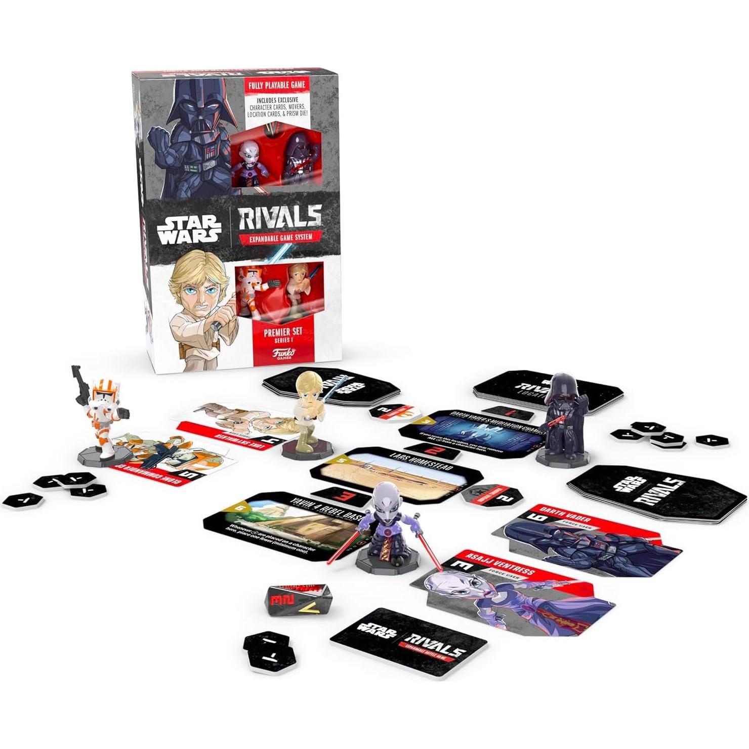 Juego de Mesa Star Wars Rivales con Expansiones - 3 Piezas