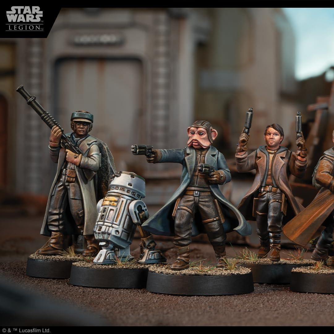Expansión Unidad Rebelde Sleeper Cell Star Wars Legion - 8 Miniaturas