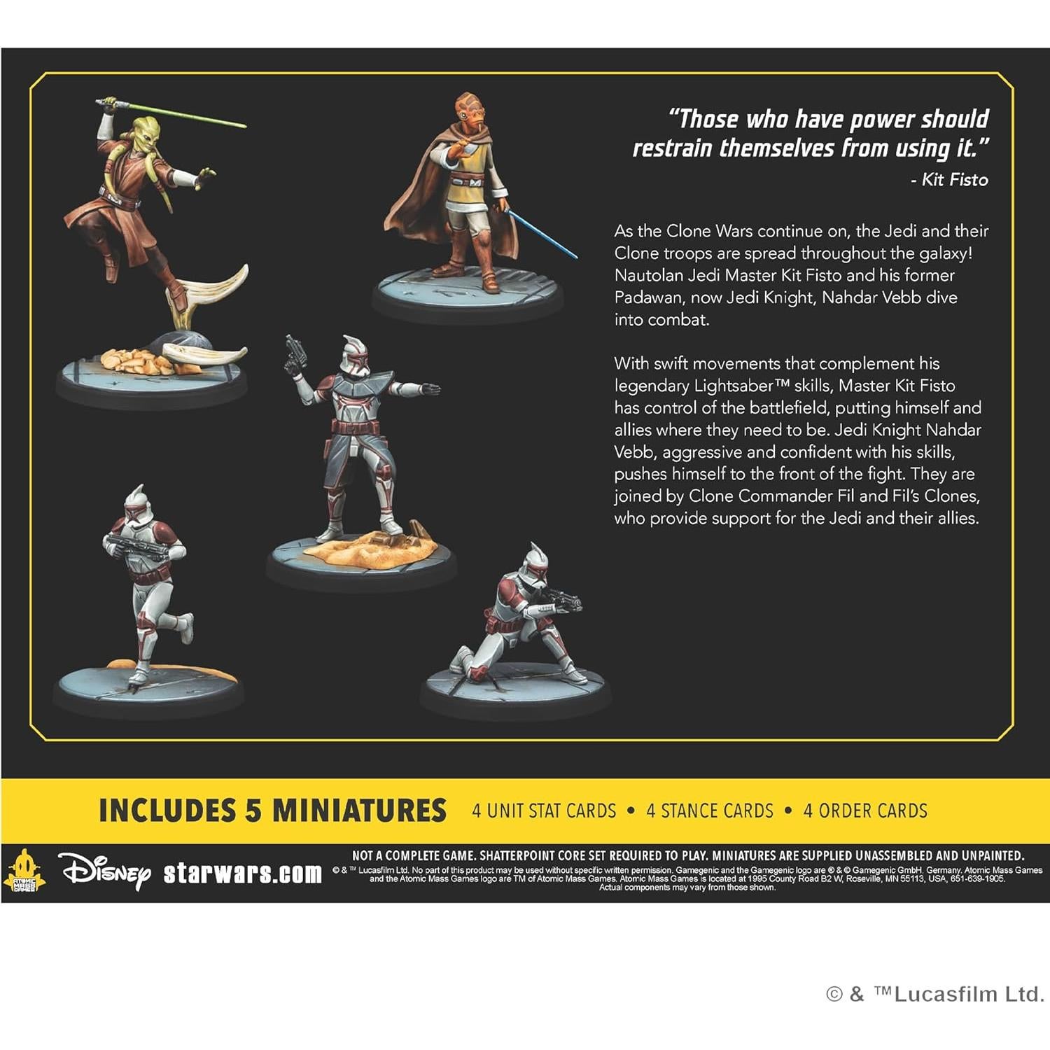 Paquete de Escuadra Star Wars Shatterpoint - 5 Miniaturas