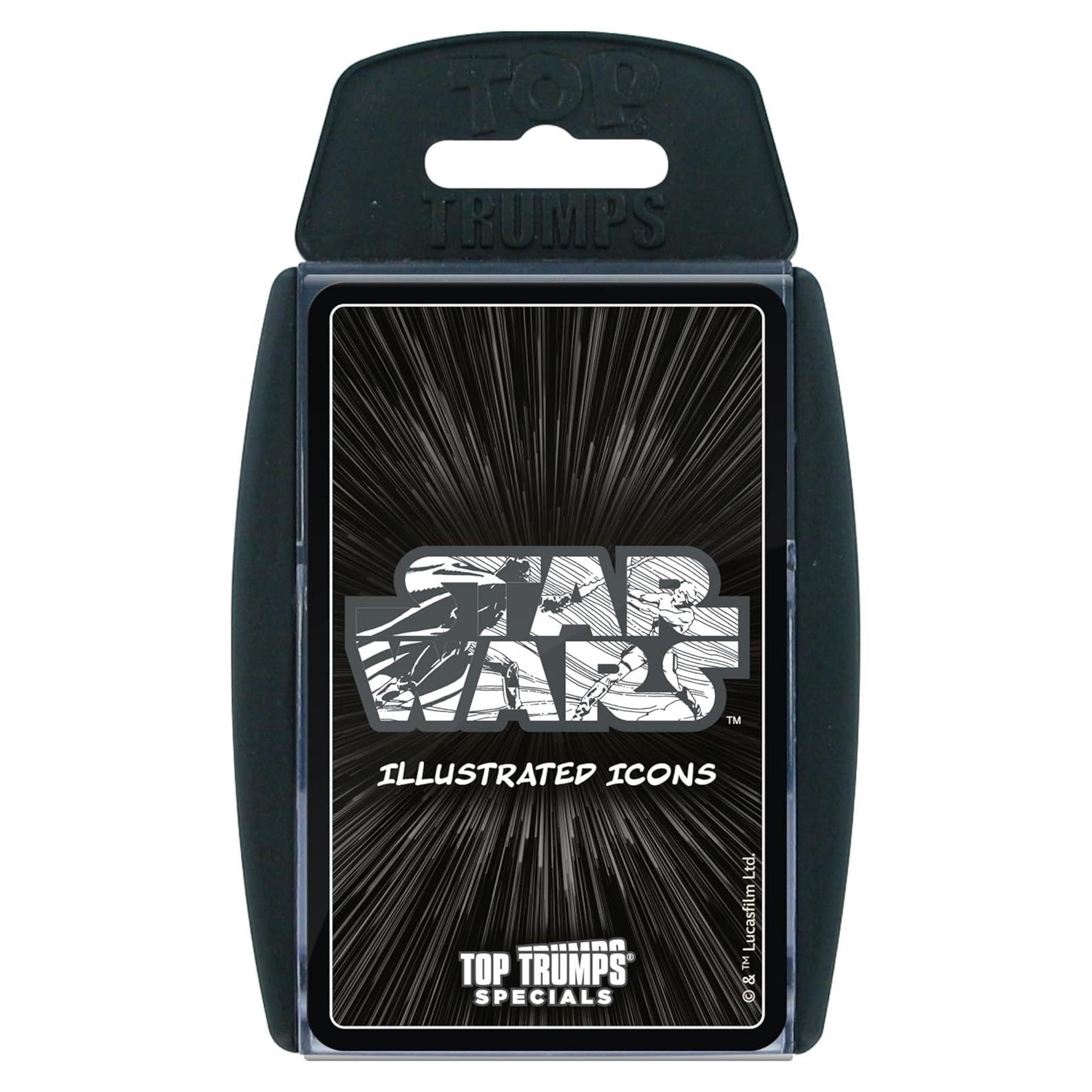 Juego de Cartas Estilo Manga Star Wars - Top Trumps para 2+ Jugadores
