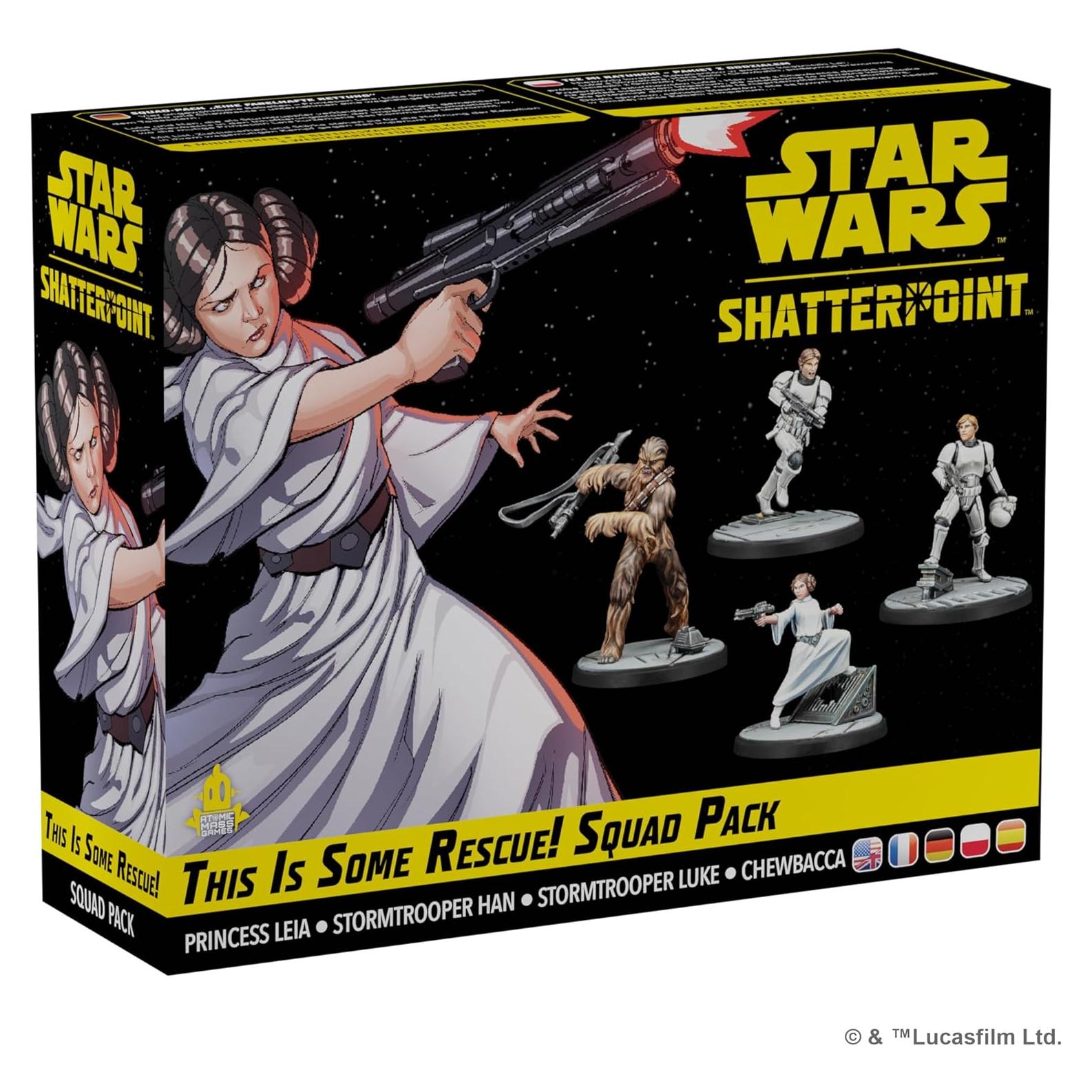 Juego de Miniaturas Star Wars Shatterpoint - Paquete de Escuadra