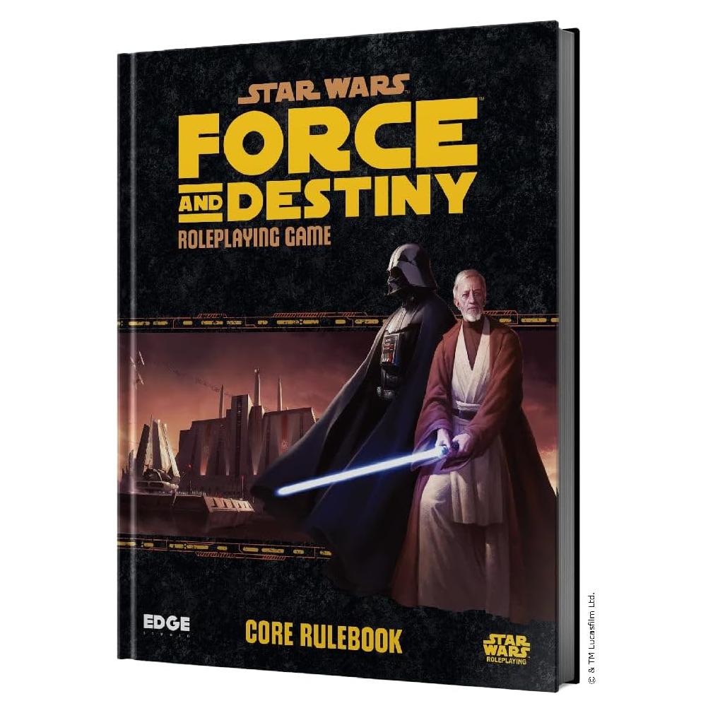 Libro de Reglas Básicas Fuerza y Destino Star Wars 448 Páginas