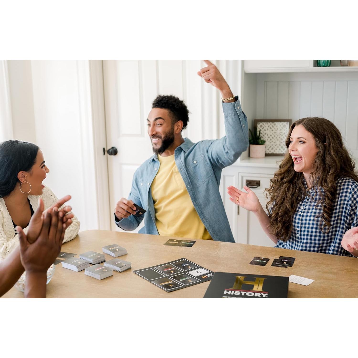 Juego de Mesa de Trivia HISTORY Deluxe - 2400 Preguntas