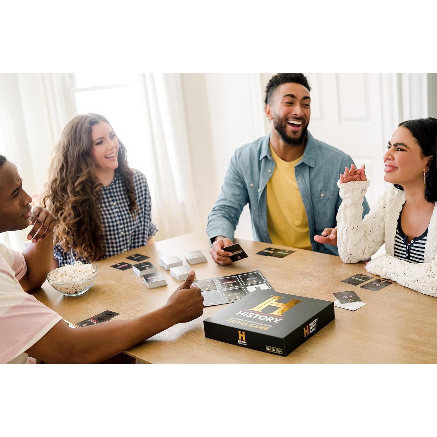 Juego de Mesa de Trivia HISTORY Deluxe - 2400 Preguntas