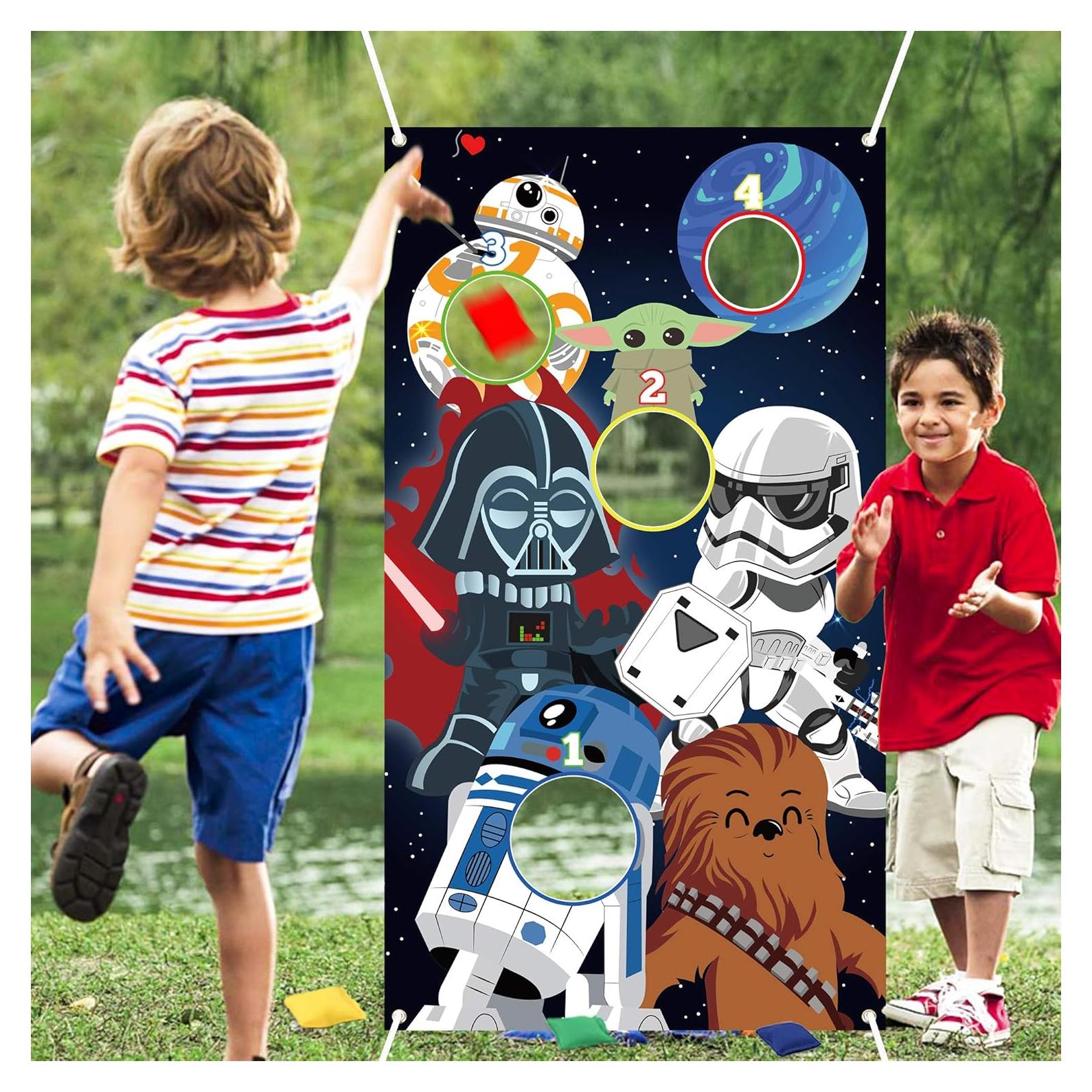 Juego de Lanzamiento ERguanfoiun Galaxy Wars con 4 Bolsas