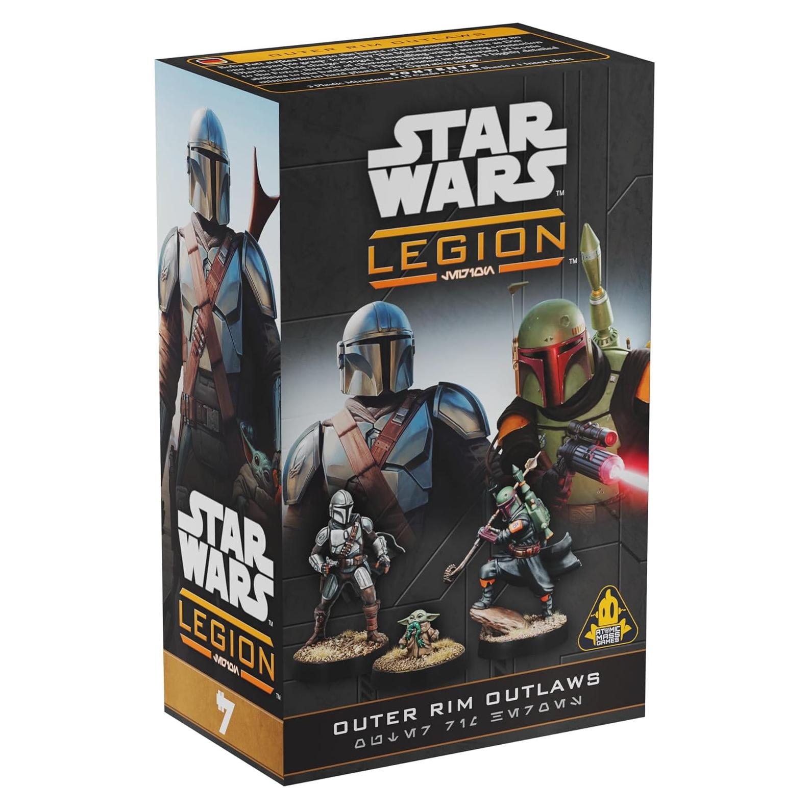 Paquete de Miniaturas Star Wars: Legion - Boba Fett y Mandalorianos