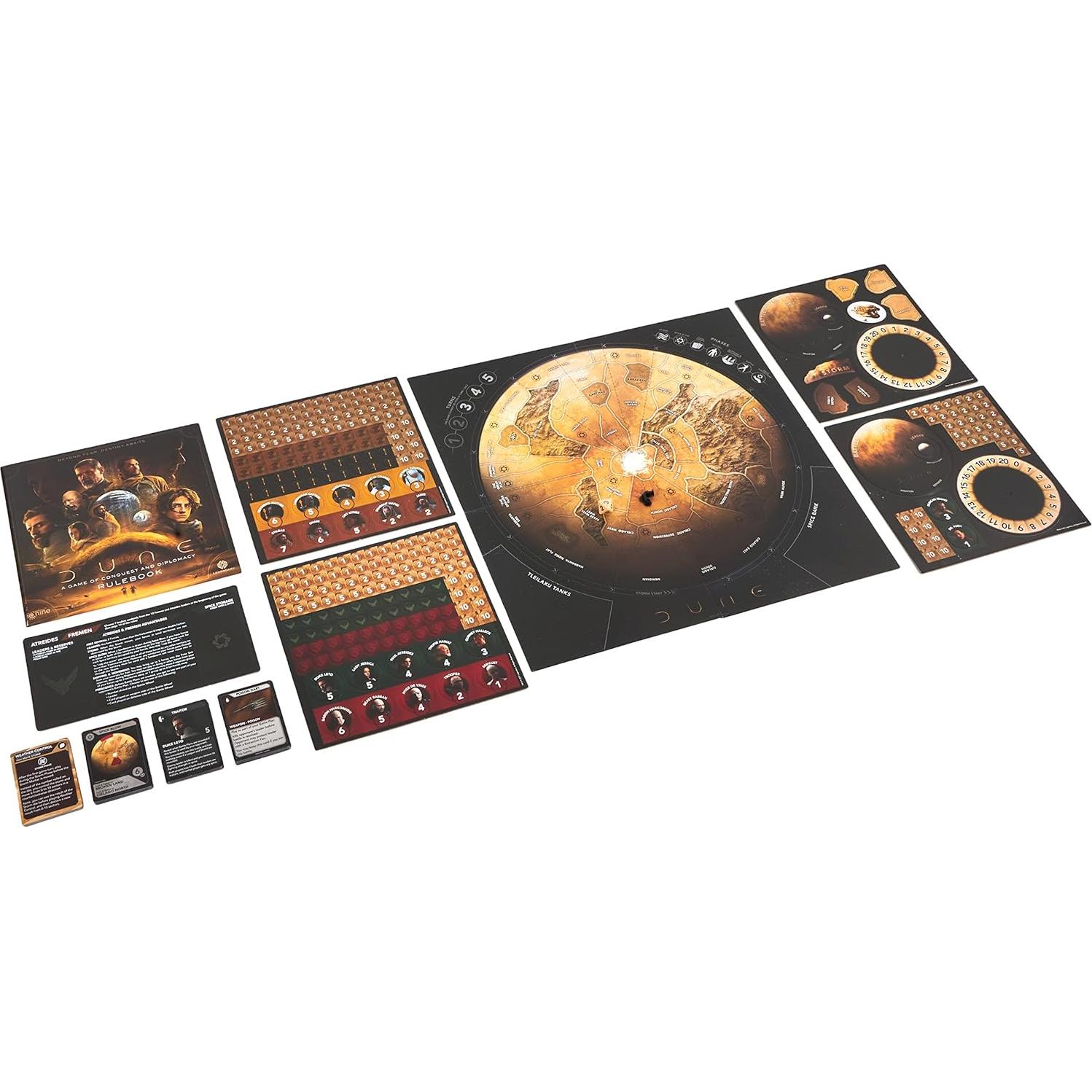 Juego de Mesa Dune Gale Force Nine, Conquista y Diplomacia, 2-4 Jugadores