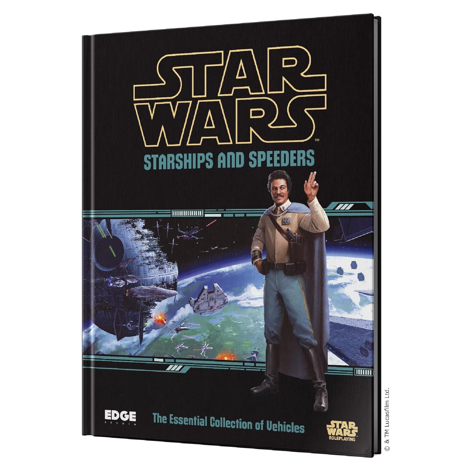 Libro de Rol Star Wars Naves Estelares y Velocímetros - Edge Studio