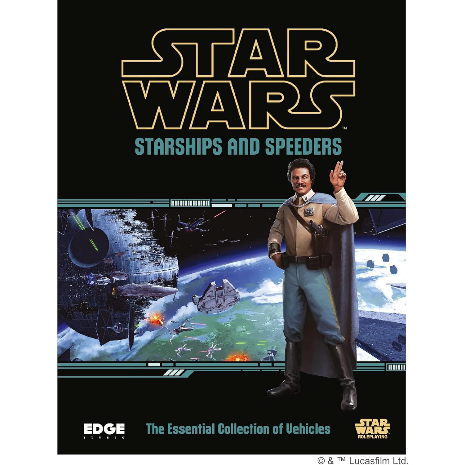 Libro de Rol Star Wars Naves Estelares y Velocímetros - Edge Studio