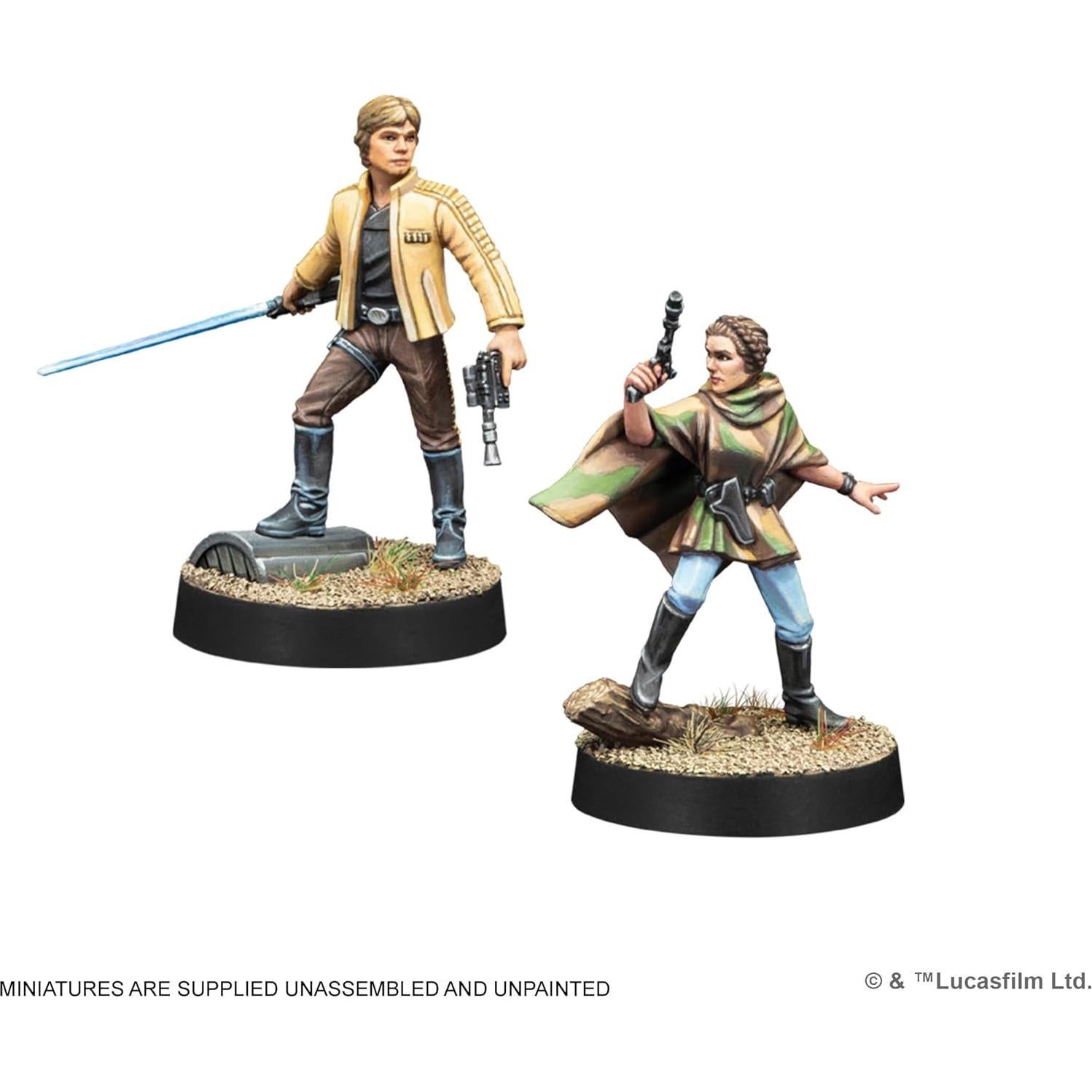 Asmodee Star Wars: Legion Héroes de La Rebelión - 5 Miniaturas