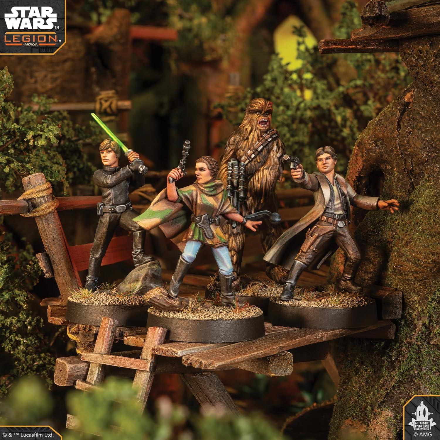 Asmodee Star Wars: Legion Héroes de La Rebelión - 5 Miniaturas