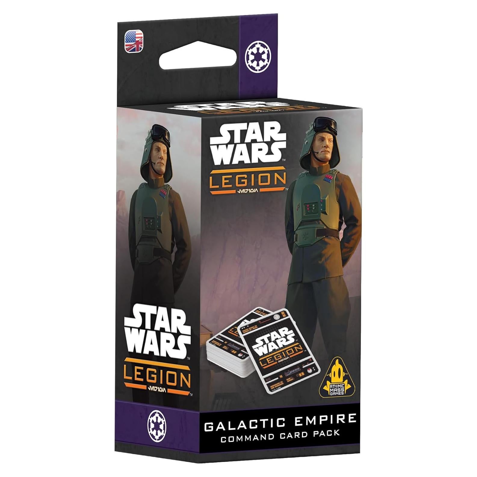 Paquete de Cartas de Comando Star Wars: Legion - Imperio Galáctico