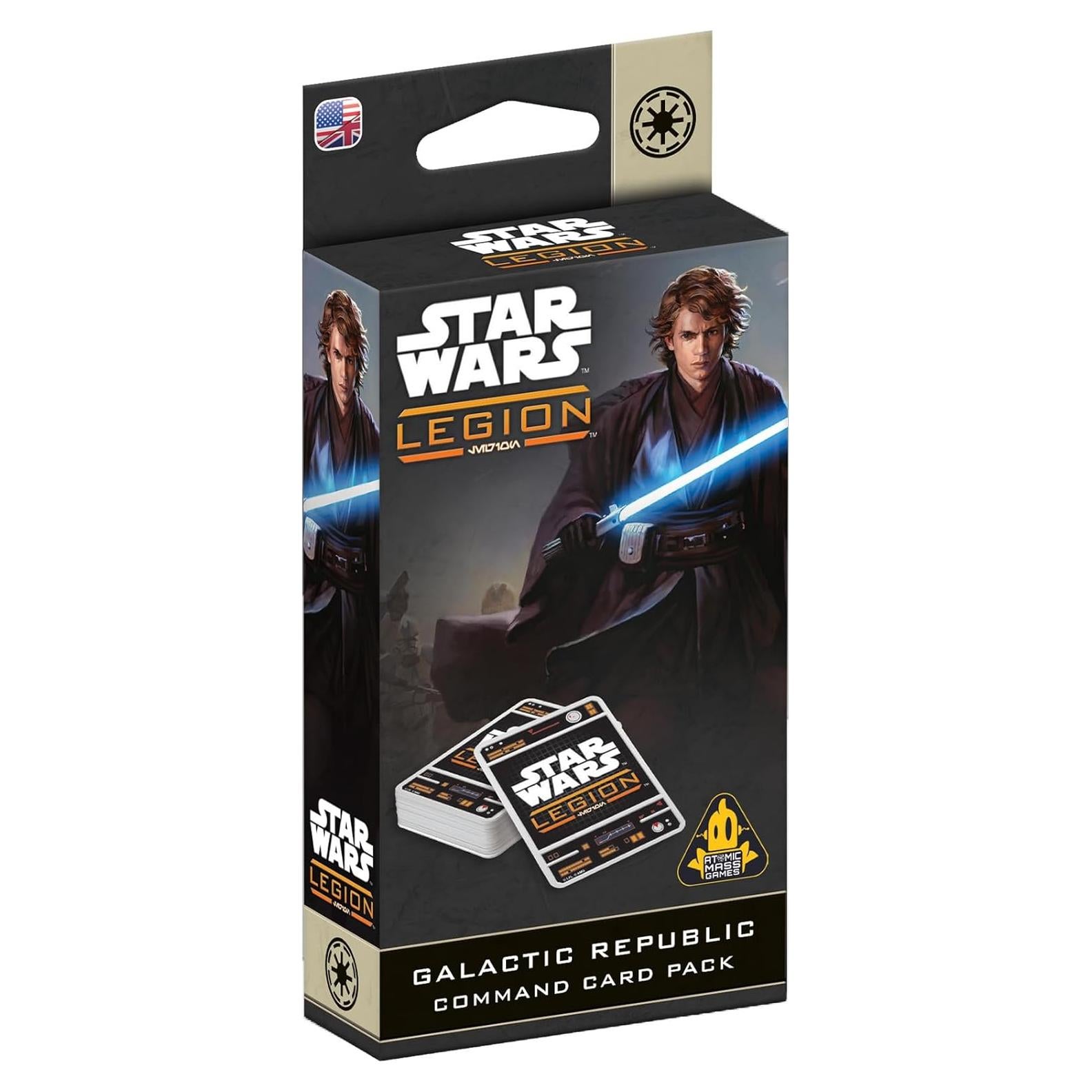 Paquete de Cartas de Comando Star Wars: Legion - República Galáctica