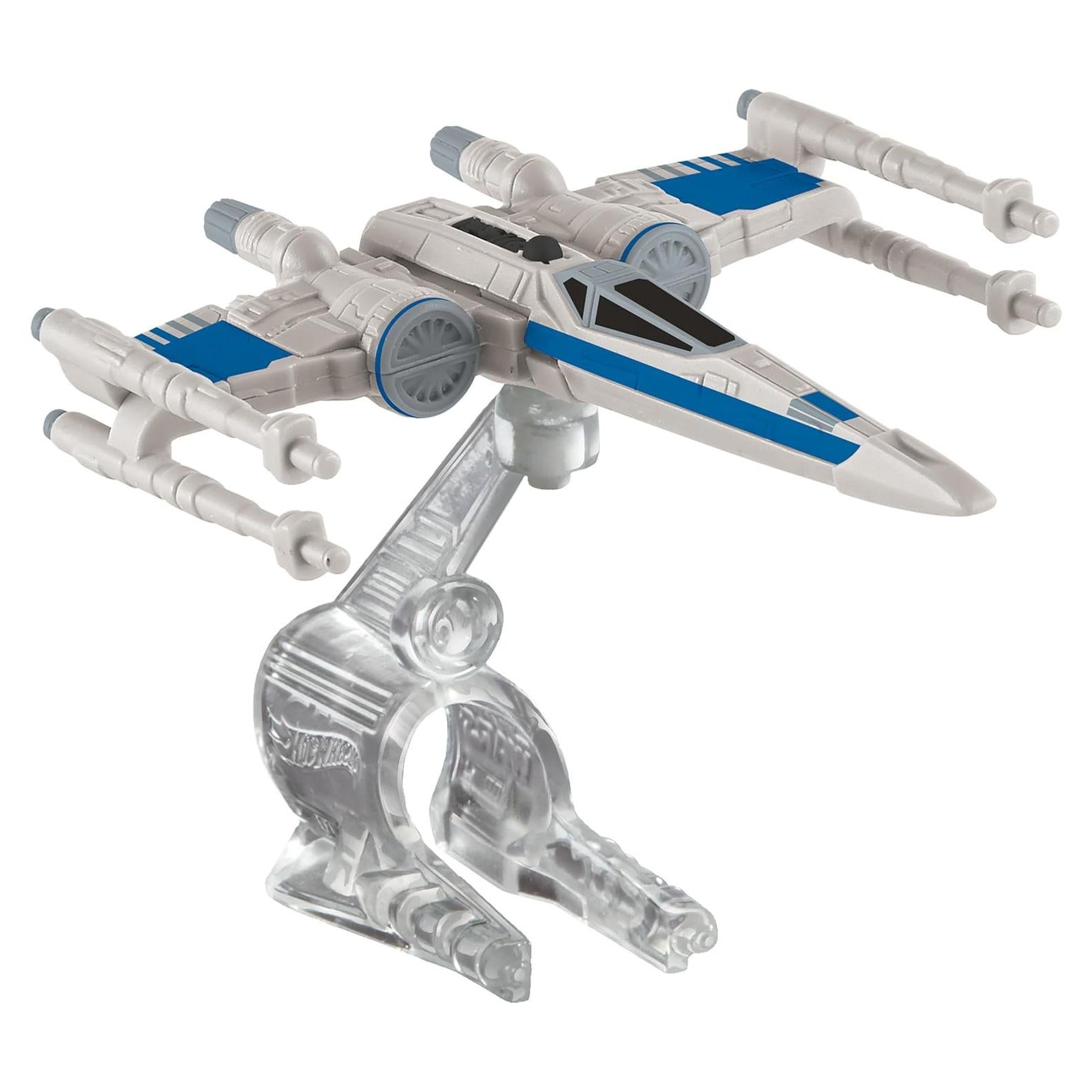 Nave Starship Hero Starfighter Azul Hot Wheels Star Wars