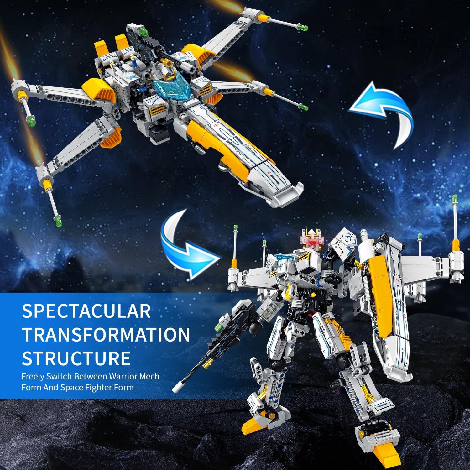 Set de Bloques de Construcción Guerra Espacial FX1 704 Piezas