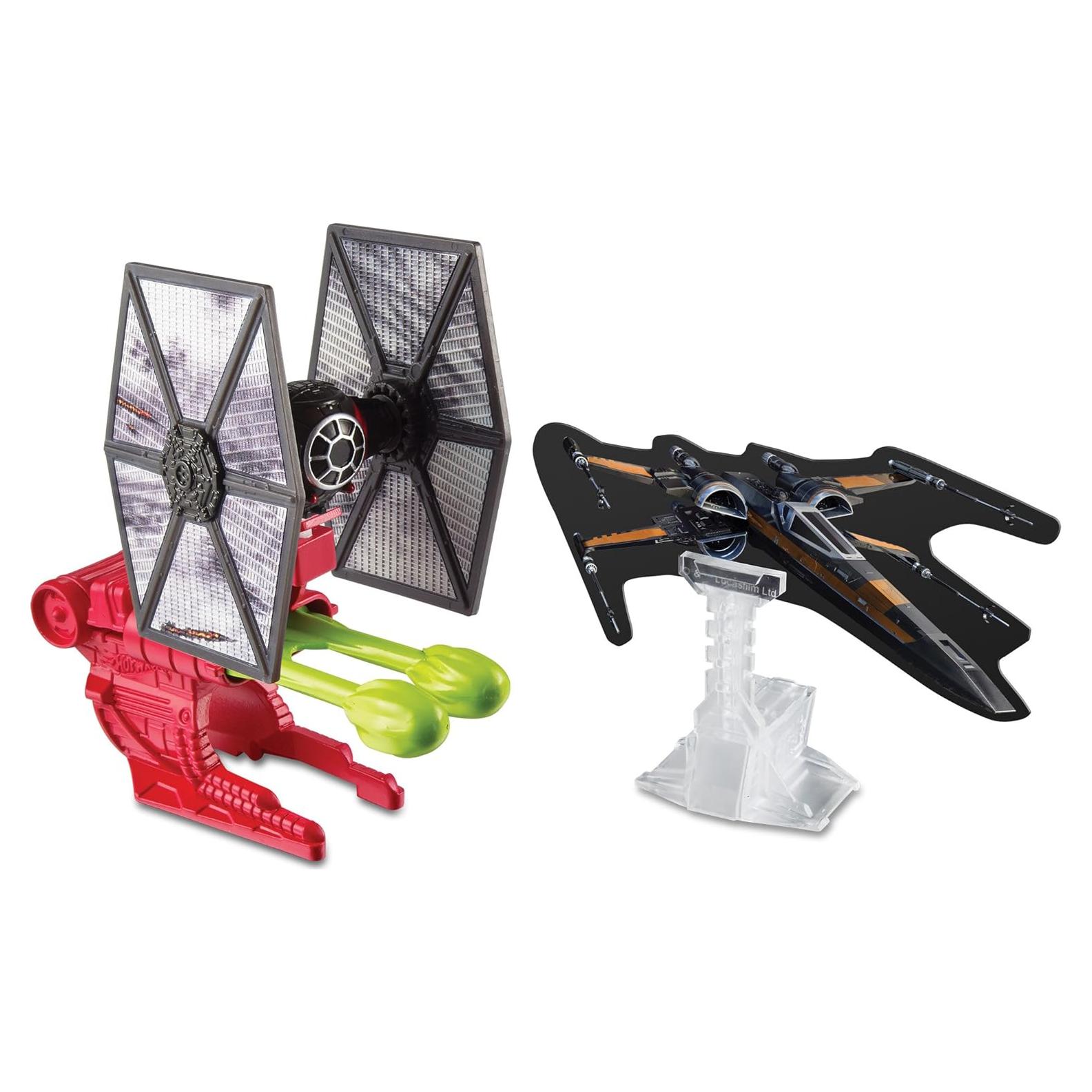 Nave Estelar TIE Fighter Hot Wheels Star Wars Ataque Blast