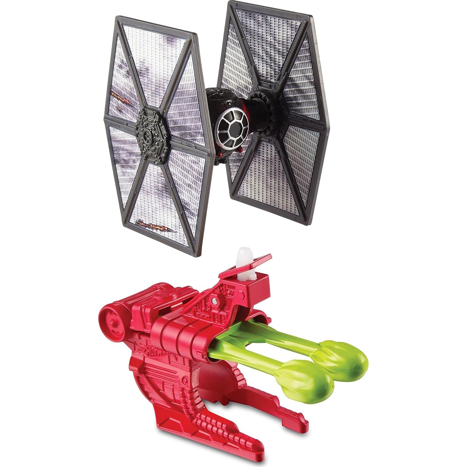Nave Estelar TIE Fighter Hot Wheels Star Wars Ataque Blast