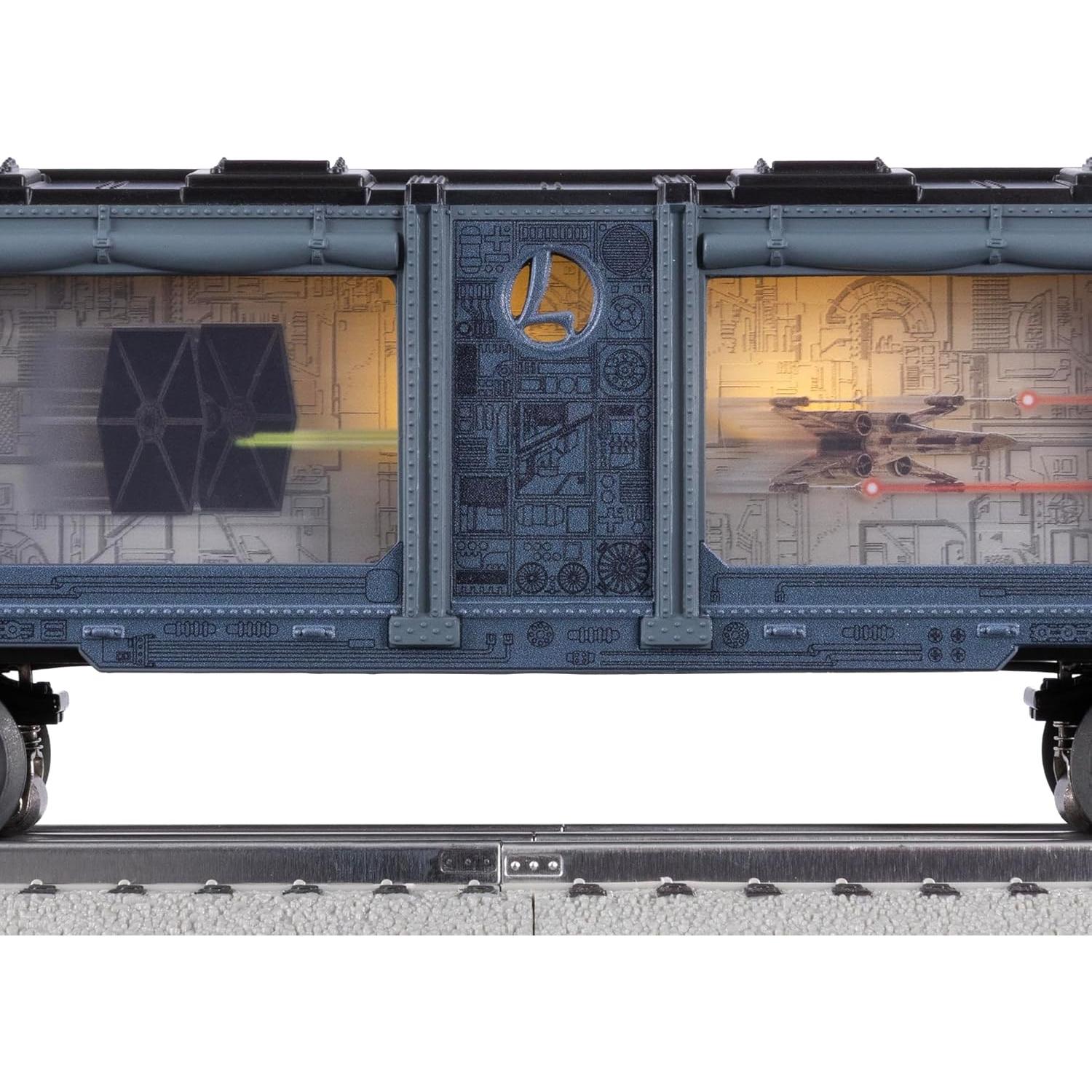 Vagón Acuático Lionel Star Wars X-Wing TIE Fighter O Gauge