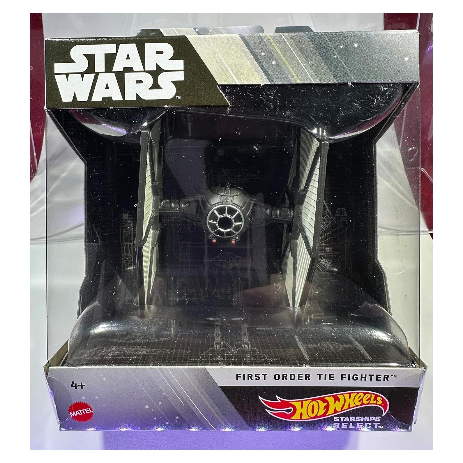 Hot Wheels Caza TIE Star Wars Select 15.2 cm - Nave de Metal