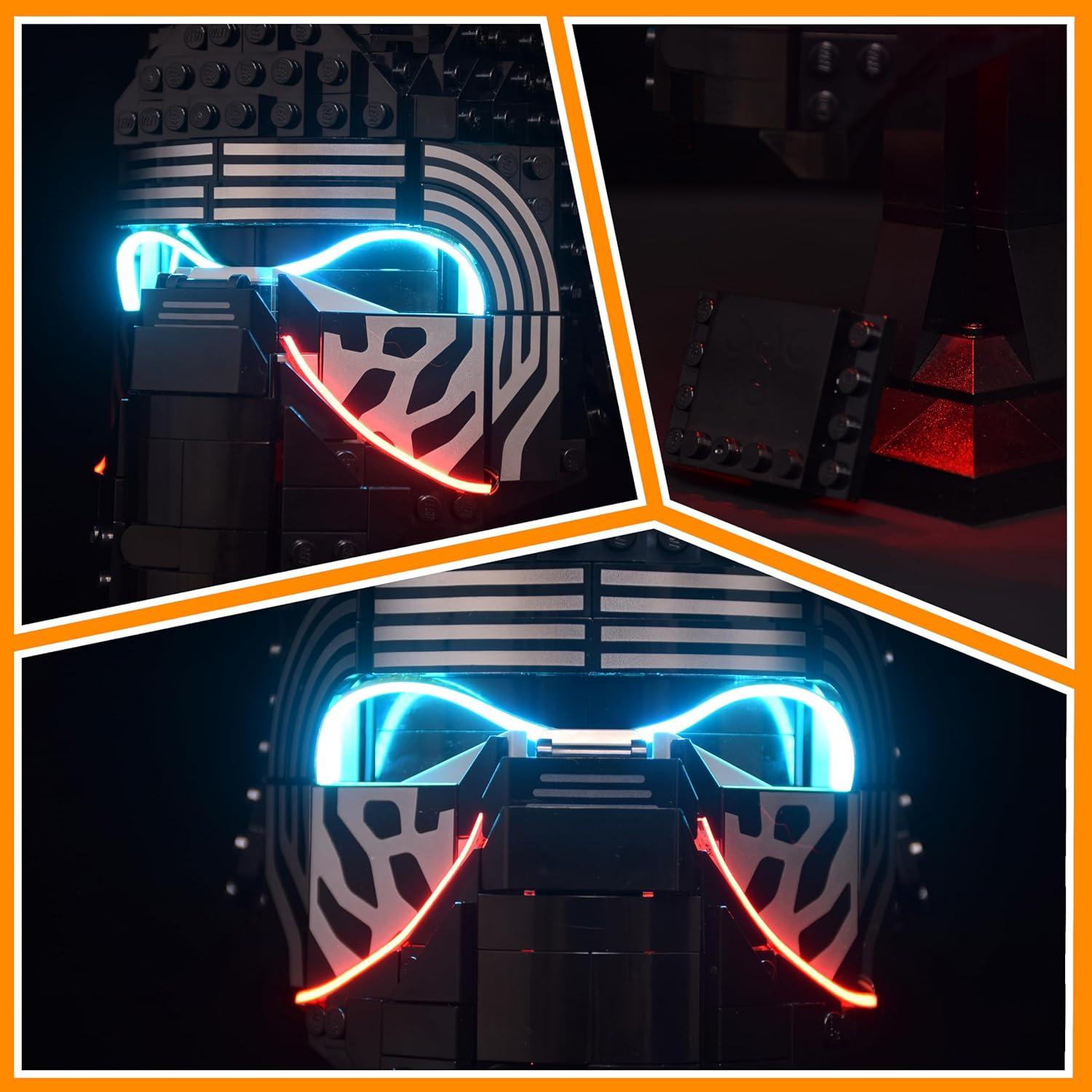 Kit de Iluminación LED LightGo para Casco Kylo Ren Star Wars