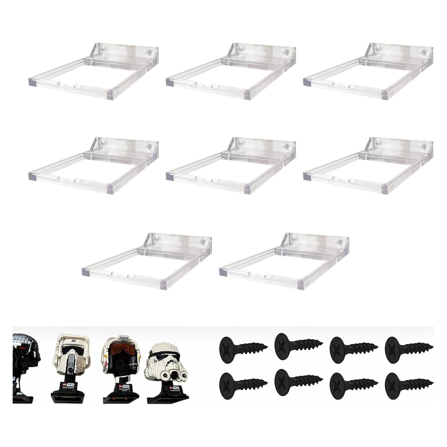 Soporte de Pared TEYOUYI para Casco Lego Star Wars 8PCS